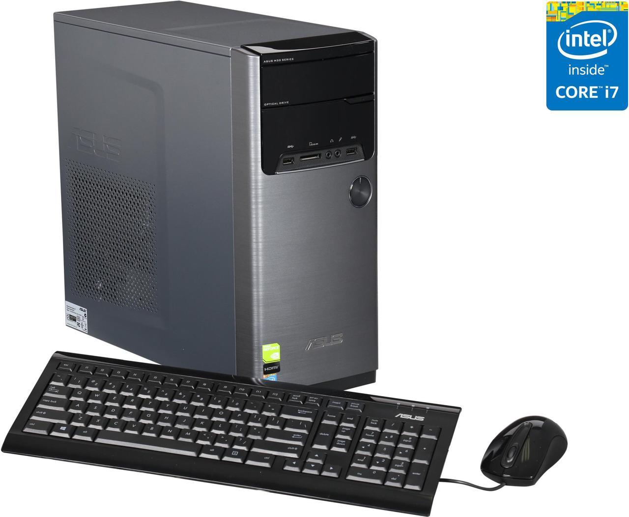 ASUS Desktop PC M32AD-US050S Intel Core i7 4790 (3.6 GHz) 16 GB DDR3 1 TB HDD NVIDIA GeForce GTX 760 3 GB Windows 8.1 64-Bit