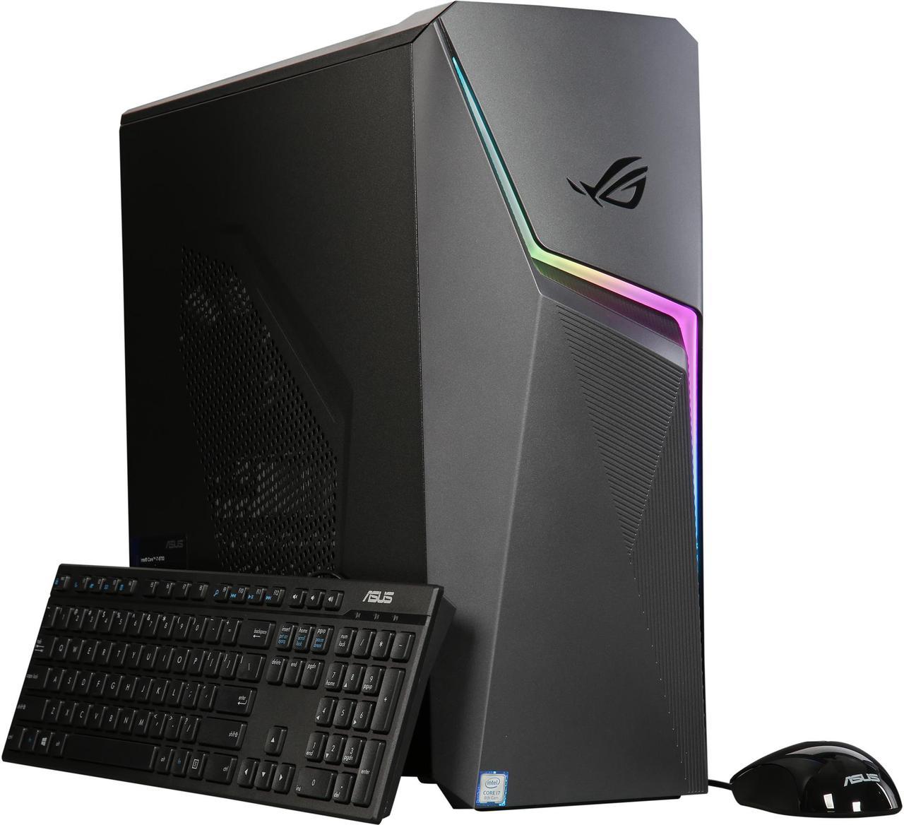 ASUS Desktop Computer GL10CS-DS751 Intel Core i7-8700 8GB DDR4 1TB HDD GeForce GTX 1050 Windows 10 Home