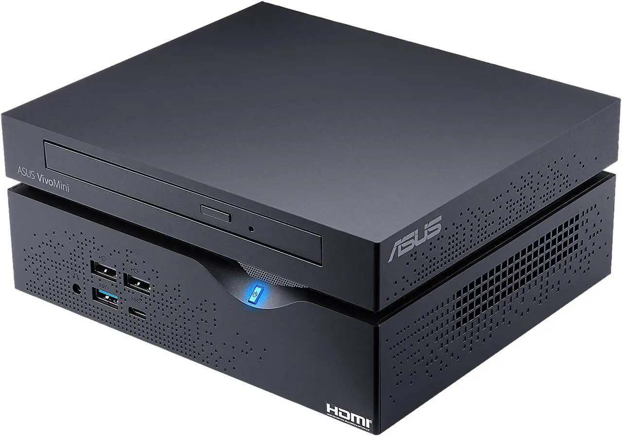Main image of ASUS Desktop PC VivoMini VC66-B007Z Intel Core i5-7400 8GB DDR4 512GB SSD Intel HD Graphics 630 Windows 10 Pro 64-Bit
