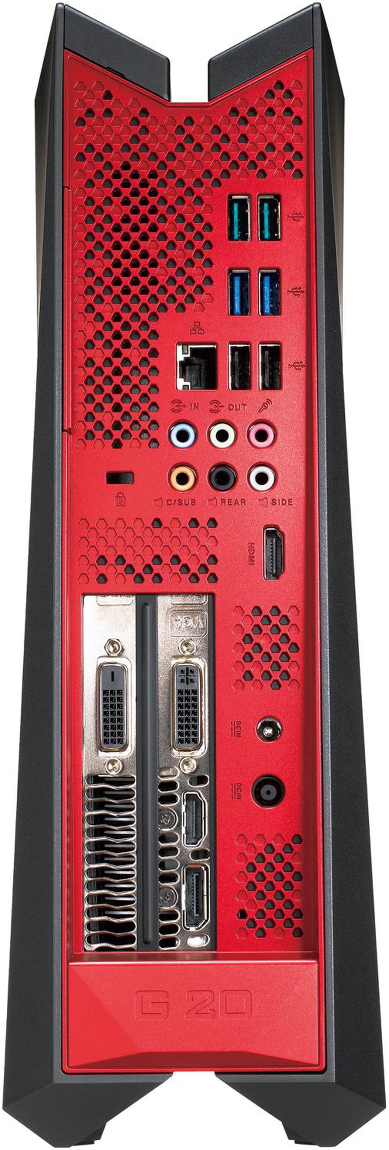 Alt view image 5 of 6 - ASUS Desktop PC ROG G20 G20CB-DH71-GTX1070 Intel Core i7-6700 16GB DDR4 1TB HDD GeForce GTX 1070 Windows 10 Home 64-Bit