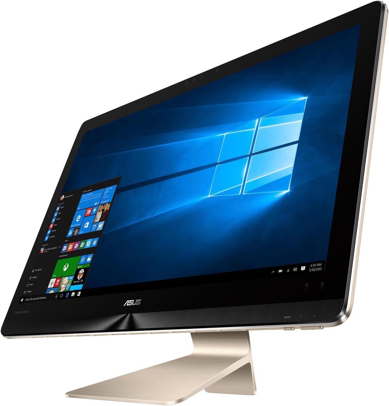 ASUS Zen AiO Pro All-in-One Computer Z240IE-DS71 Intel Core i7 7th Gen 7700T (2.9 GHz) 16 GB DDR4 1 TB HDD 128 GB SSD 23.8" Touchscreen Windows 10 Home 64-Bit