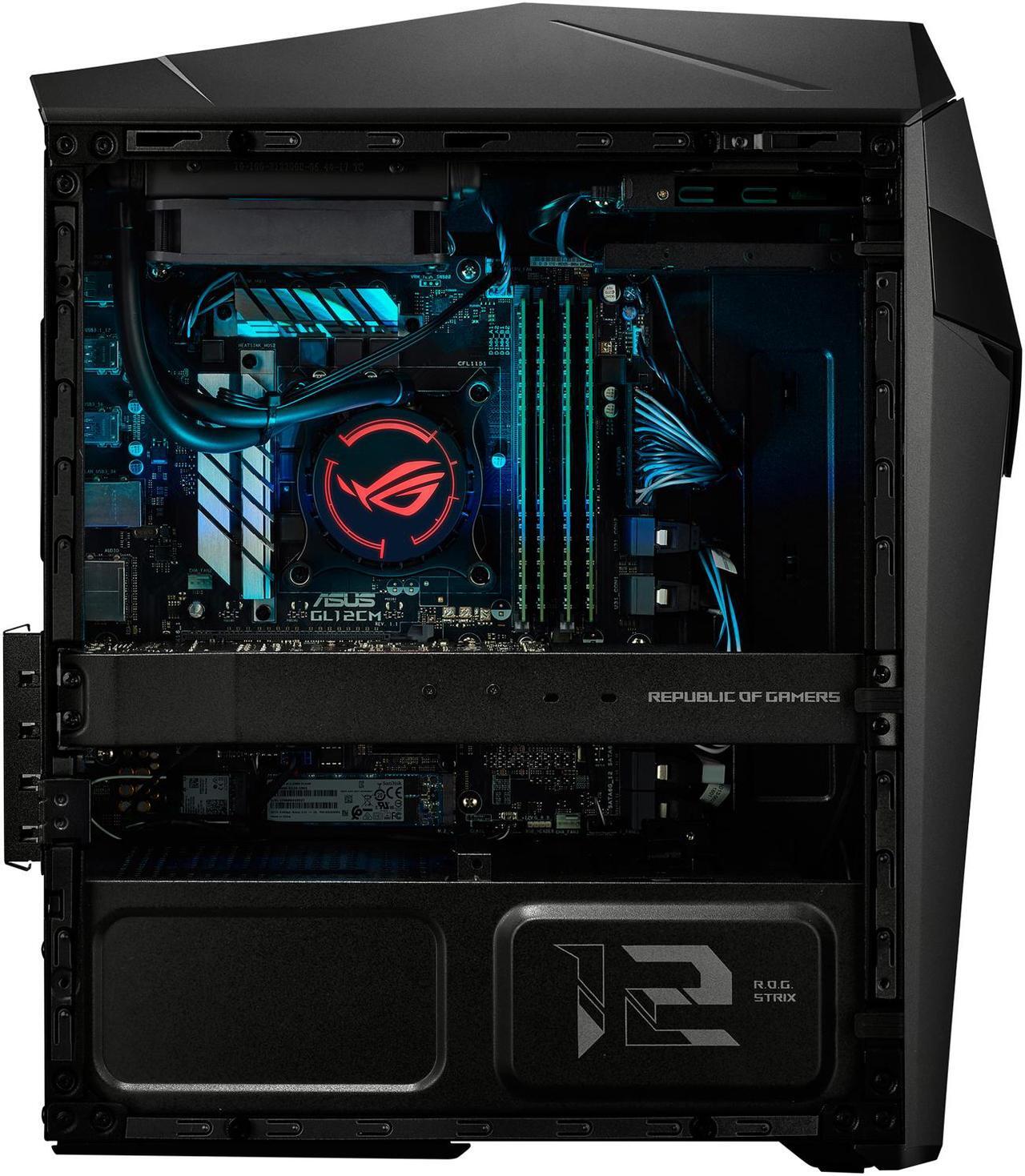 Alt view image 9 of 11 - ASUS Desktop Computer G Series GL12CM-DS761 Intel Core i7-8700K 8GB DDR4 1TB HDD 256GB SSD GeForce GTX 1060 Windows 10 Home 64-Bit