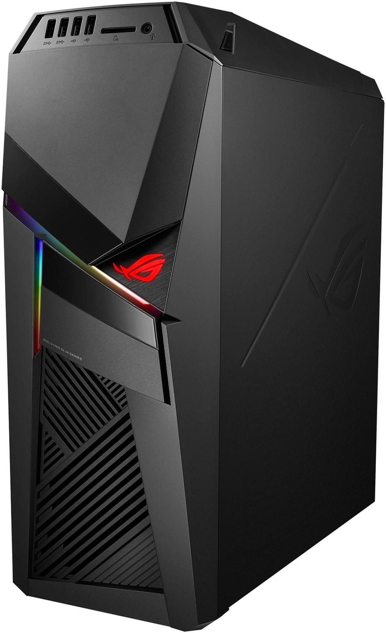 Alt view image 4 of 11 - ASUS Desktop Computer G Series GL12CM-DS761 Intel Core i7-8700K 8GB DDR4 1TB HDD 256GB SSD GeForce GTX 1060 Windows 10 Home 64-Bit
