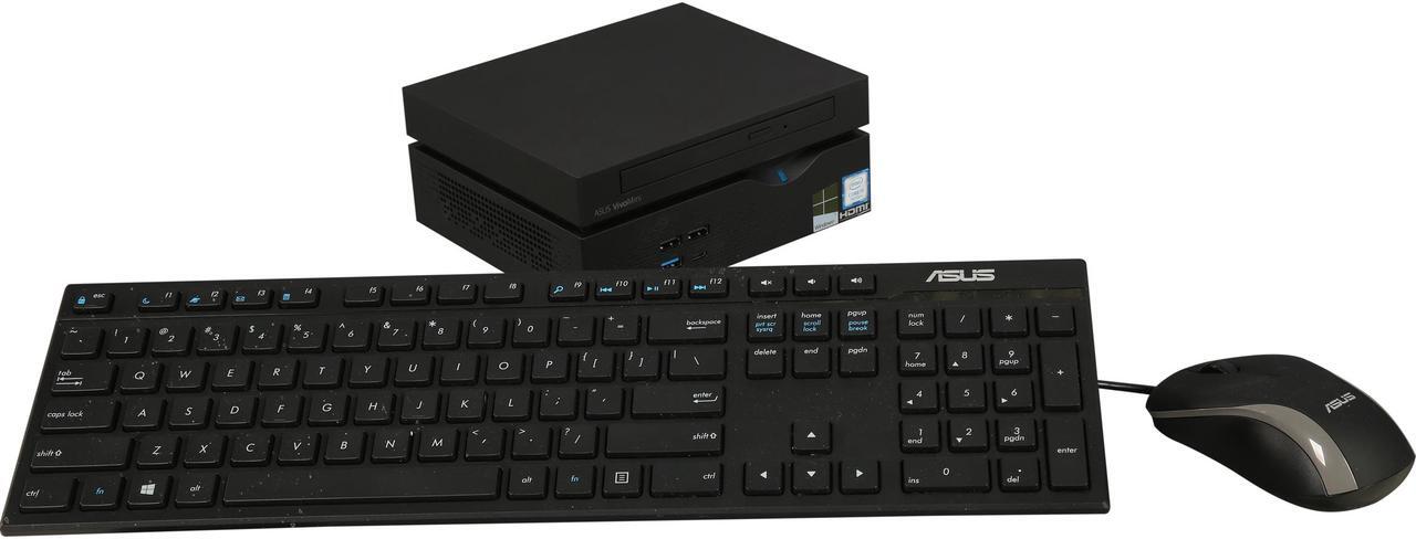 Main image of ASUS Desktop PC VivoMini VC66-B003Z Intel Core i5-7400 8GB DDR4 1TB HDD Intel HD Graphics 630 Windows 10 Home 64-Bit