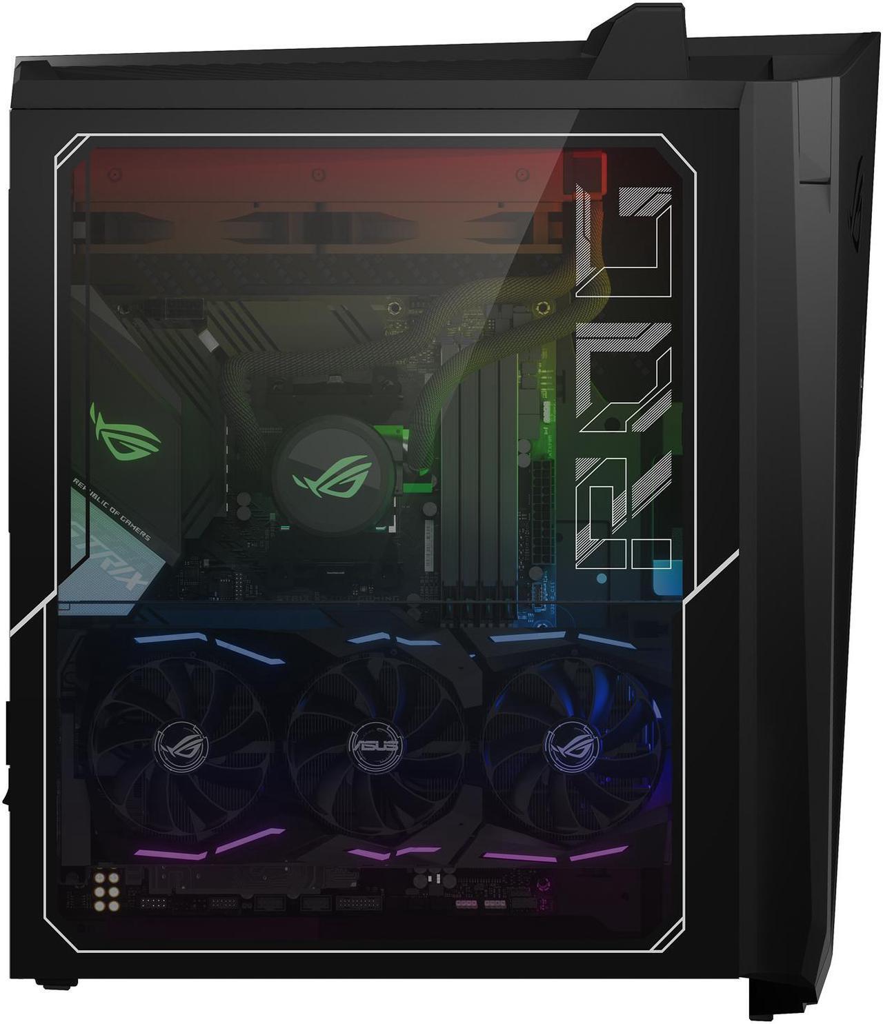 Alt view image 4 of 12 - ASUS Gaming Desktop ROG Strix GA35DX-XS99X AMD Ryzen 9 3950X 32GB DDR4 2TB HDD 1TB SSD GeForce RTX 2080 Ti Windows 10 Pro 64-bit