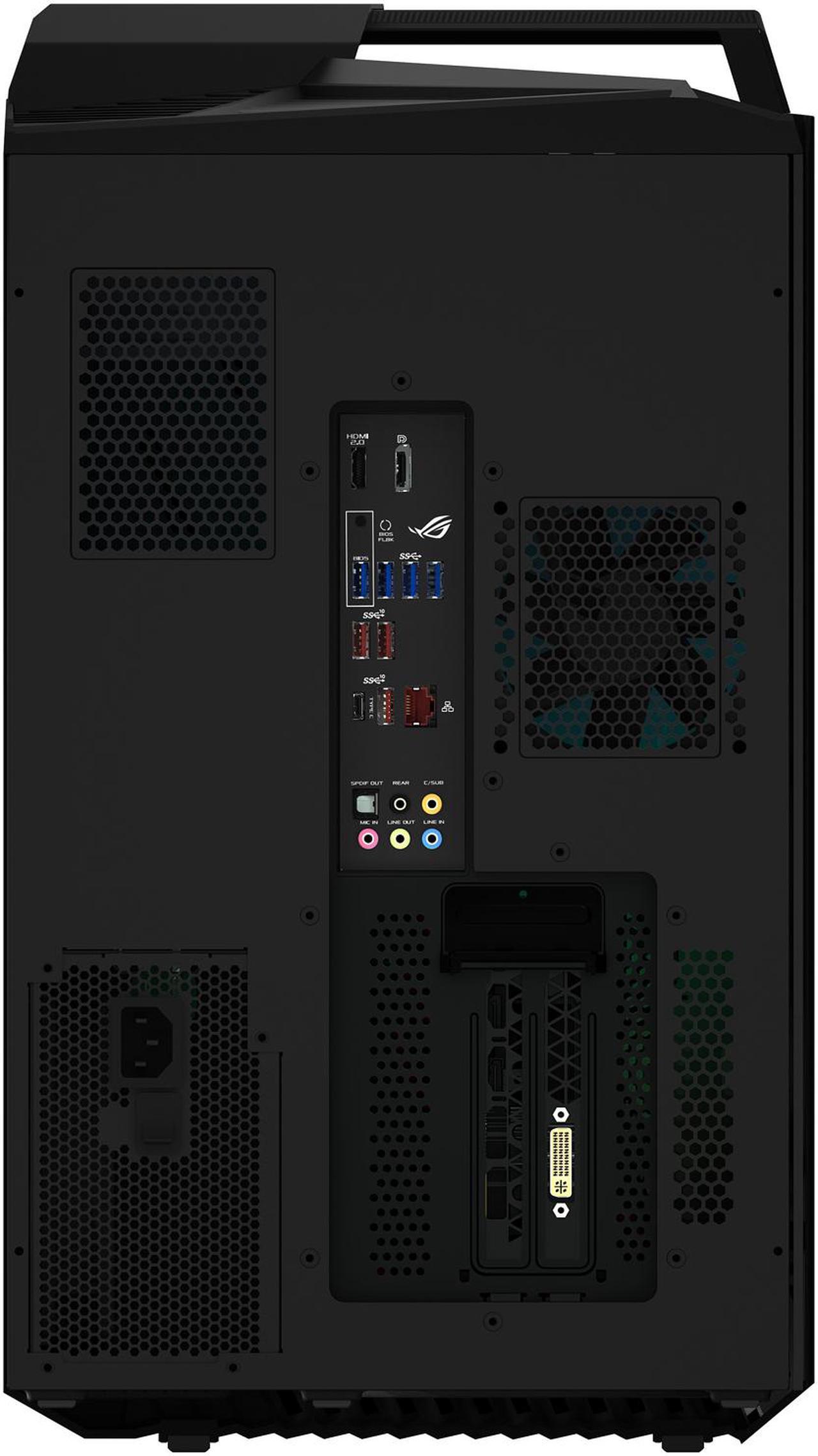 Alt view image 12 of 12 - ASUS Gaming Desktop ROG Strix GA35DX-XS99X AMD Ryzen 9 3950X 32GB DDR4 2TB HDD 1TB SSD GeForce RTX 2080 Ti Windows 10 Pro 64-bit