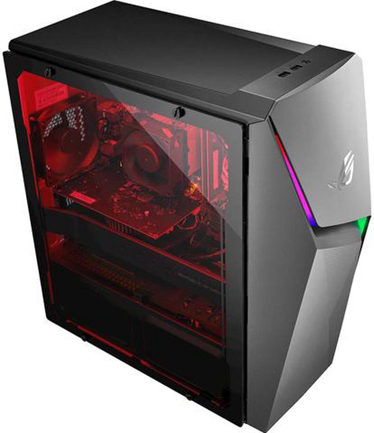 ASUS Gaming Desktop GL10DH-DBR560 Ryzen 5 2nd Gen 3400G (3.70 GHz) 8 GB DDR4 512 GB PCIe SSD NVIDIA GeForce GTX 1650 Windows 10 Home 64-bit