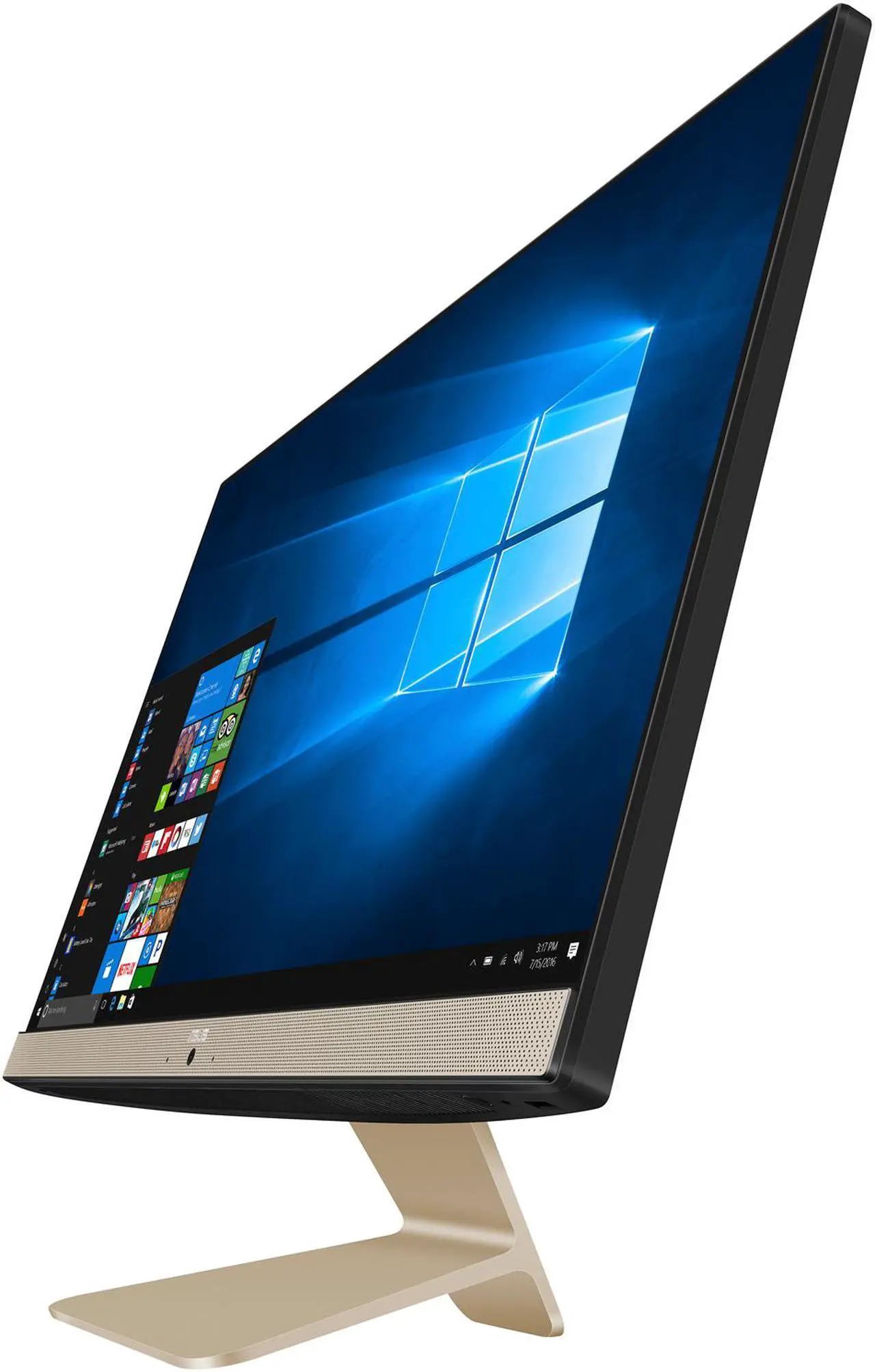 Alt view image 8 of 14 - ASUS AiO All-in-One Desktop PC, 23.8" FHD Anti-glare Display, AMD Ryzen 5 3500U Processor, 8 GB DDR4 RAM, 512 GB PCIe SSD, Windows 10 Home, Kensington Lock, Touchscreen - V241DA-DB501T