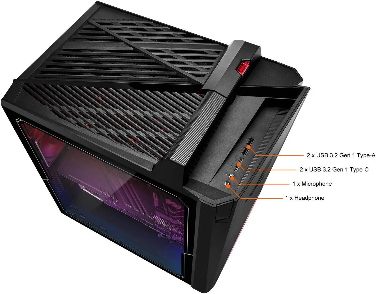 ASUS ROG Strix G35CZ Gaming Desktop PC, GeForce RTX 3080, Factory