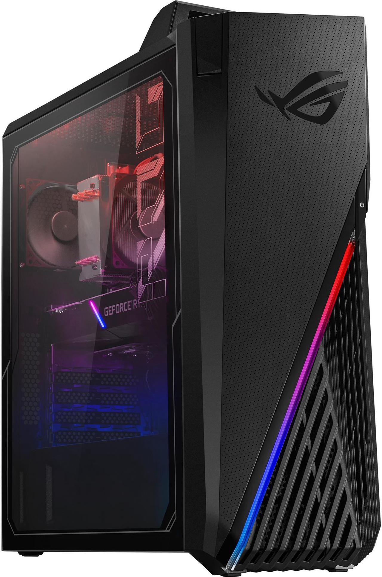 Main image of ASUS ROG Strix GA15DK Gaming Desktop PC, AMD Ryzen 7 5800X, GeForce RTX 3070, 16GB DDR4 RAM, 1TB SSD, Wi-Fi 5, Windows 10 Home, GA15DK-DS776