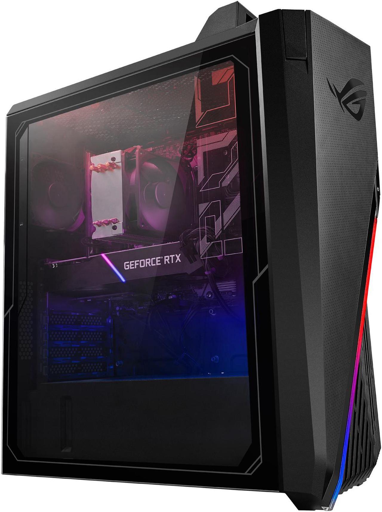 Alt view image 8 of 15 - ASUS ROG Strix GA15DK Gaming Desktop PC, AMD Ryzen 7 5800X, GeForce RTX 3070, 16GB DDR4 RAM, 1TB SSD, Wi-Fi 5, Windows 10 Home, GA15DK-DS776