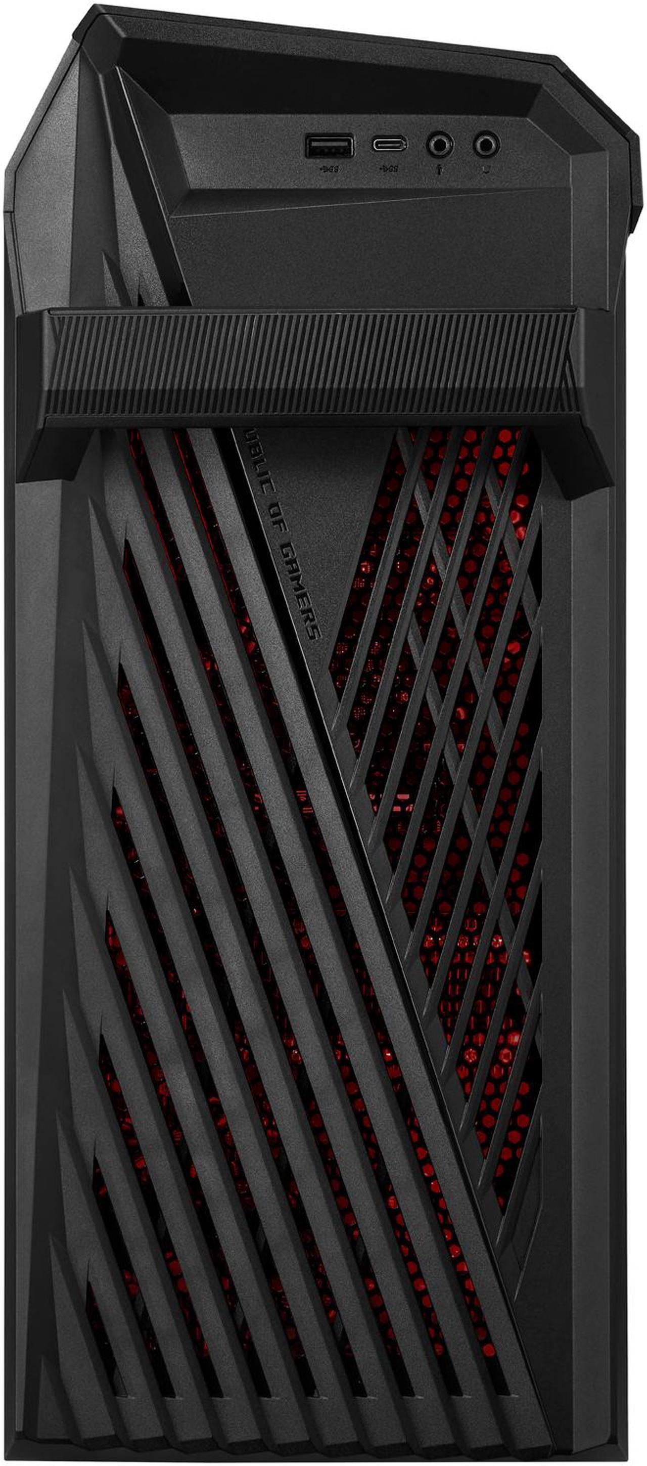 Alt view image 3 of 15 - ASUS ROG Strix GA15DK Gaming Desktop PC, AMD Ryzen 7 5800X, GeForce RTX 3070, 16GB DDR4 RAM, 1TB SSD, Wi-Fi 5, Windows 10 Home, GA15DK-DS776