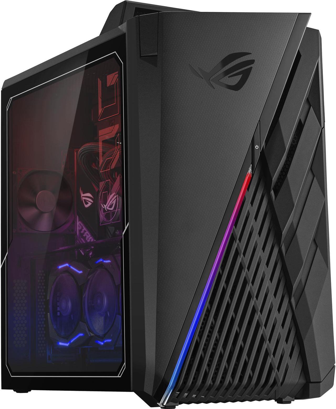 Main image of ROG Strix G35CG Gaming Desktop PC, GeForce RTX 3080, Factory Overclocked Intel Core i9-11900KF, 32GB DDR4 RAM, 1TB PCIe SSD + 2TB HDD, Dual Hot-Swap SSD Bays, Windows 10 Pro, G35CG-XB988