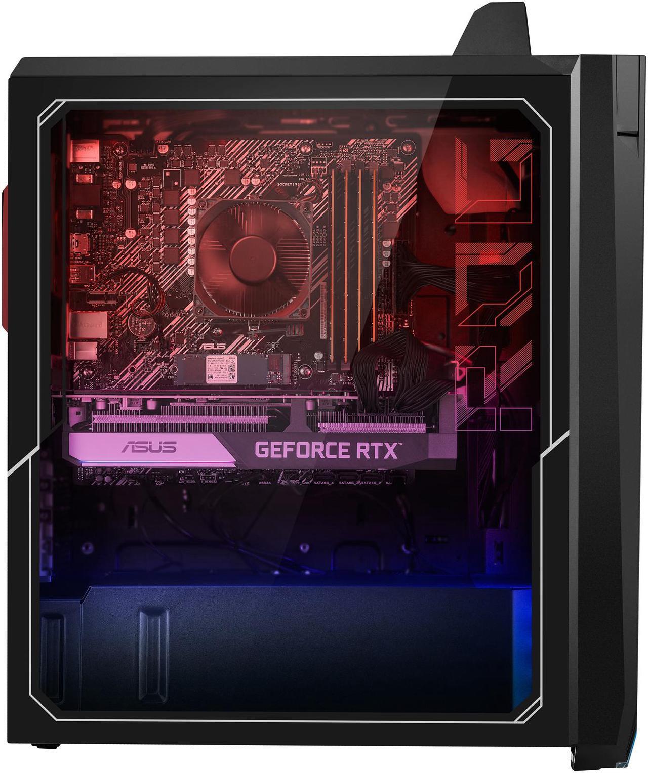Alt view image 3 of 9 - ASUS ROG Strix GA15DK Gaming Desktop PC, AMD Ryzen 7 3700X Processor, GeForce RTX 3070, 16GB DDR4 RAM, 512GB SSD + 1TB HDD, Wi-Fi 5, Windows 10 Home, GA15DK-DB776