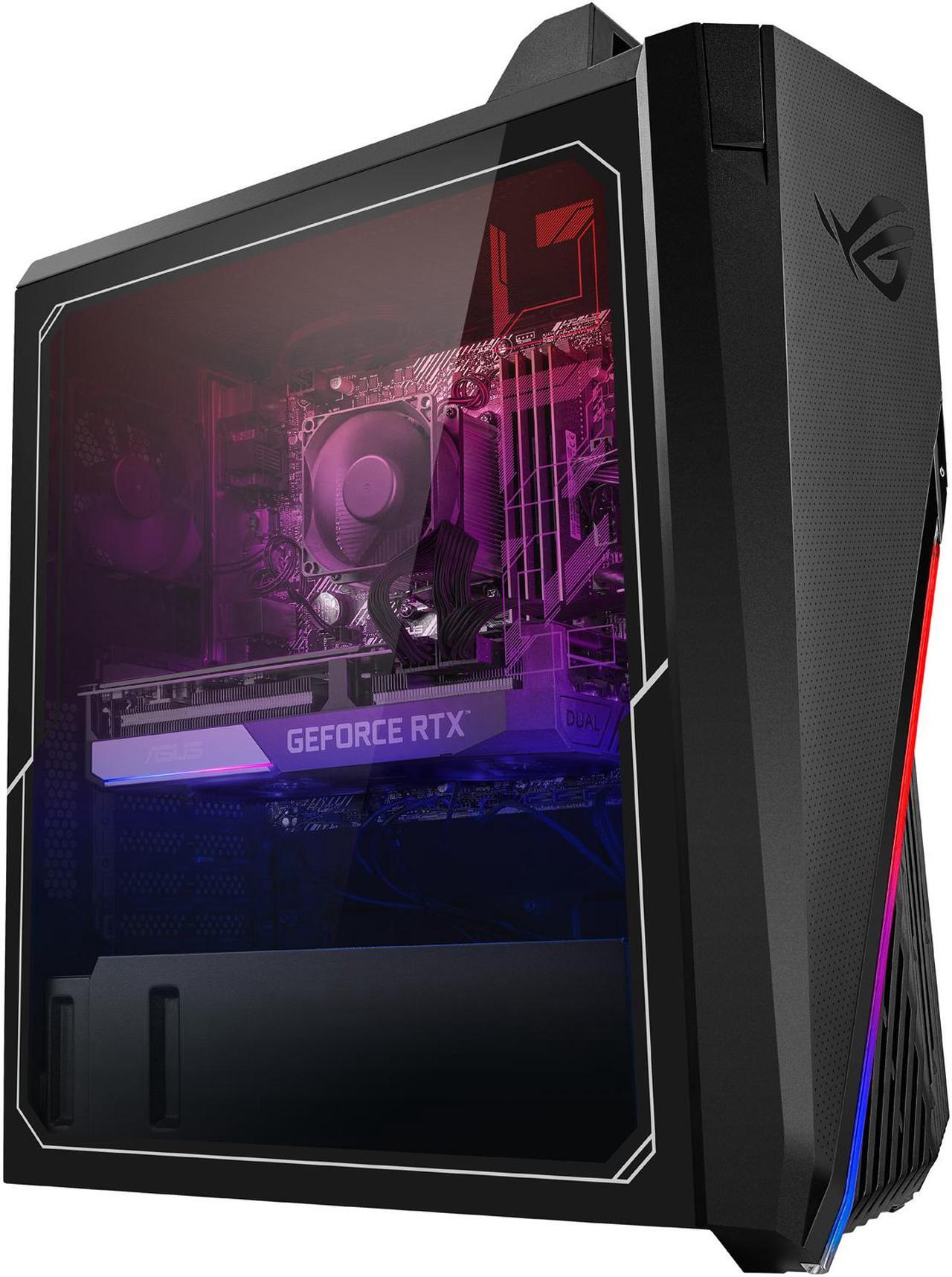 Alt view image 4 of 9 - ASUS ROG Strix GA15DK Gaming Desktop PC, AMD Ryzen 7 3700X Processor, GeForce RTX 3070, 16GB DDR4 RAM, 512GB SSD + 1TB HDD, Wi-Fi 5, Windows 10 Home, GA15DK-DB776