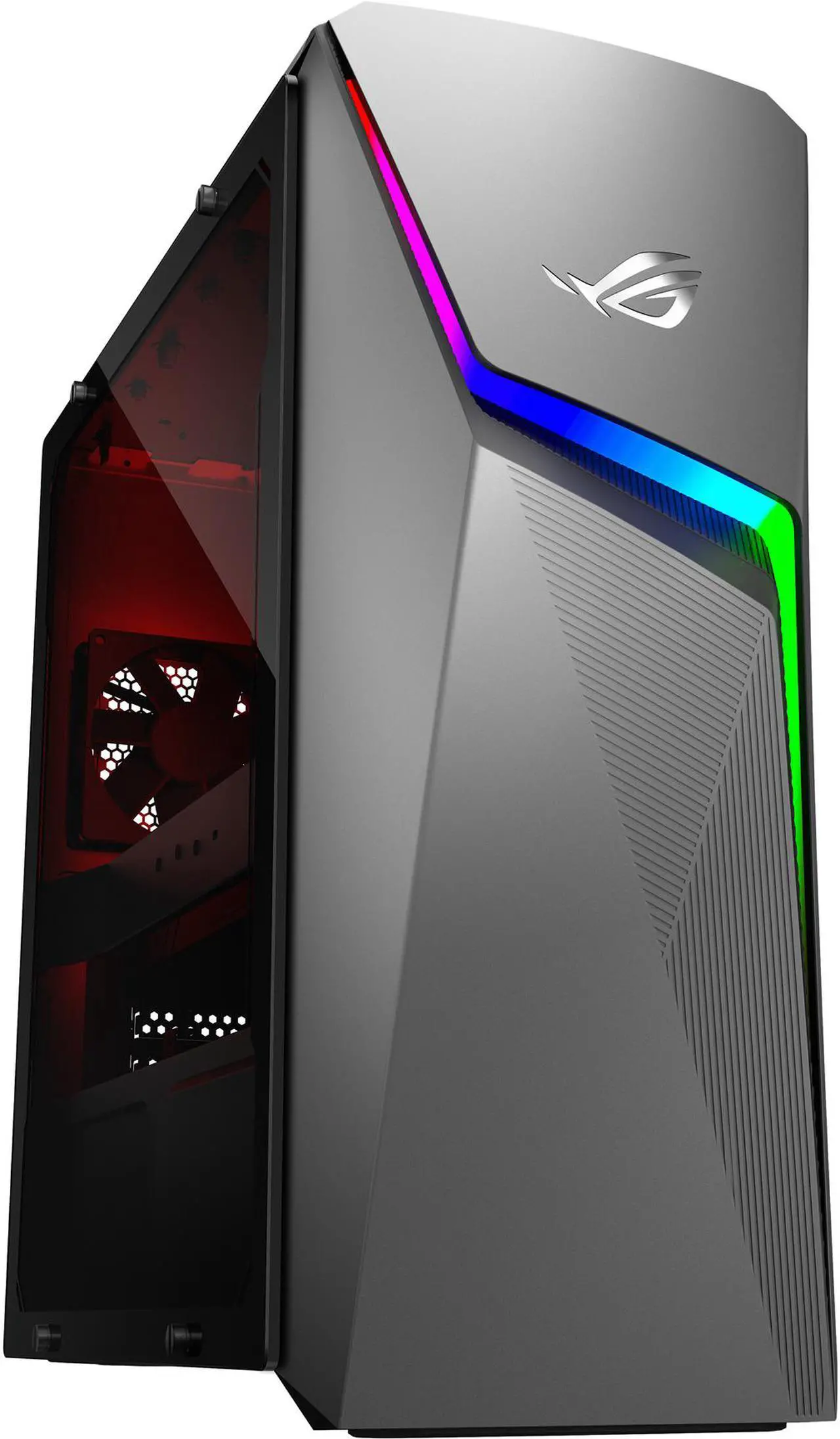Main image of ASUS ROG Strix G10 Gaming Desktop PC, AMD Ryzen 7 5800X Processor, GeForce RTX 3060, 16GB DDR4 RAM, 512GB PCIe SSD + 1TB HDD, Wi-Fi 5, Windows 10 Home, G10DK-NB766
