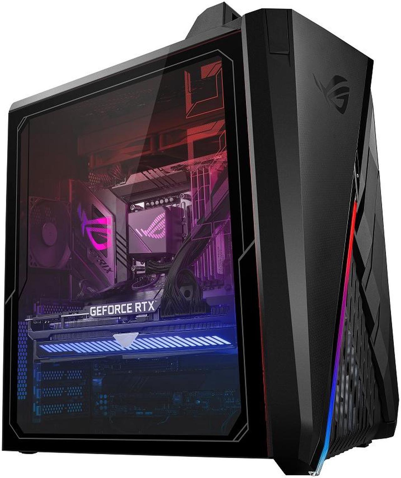 Alt view image 2 of 6 - 2023 ROG Strix GA35CA Gaming Desktop PC, Factory Overclocked Intel Core i9-13900KF, NVIDIA GeForce RTX 4080, 1TB SSD Gen 4 + 2TB HDD, 32GB DDR5 RAM, Windows 11, G35CA-XB989