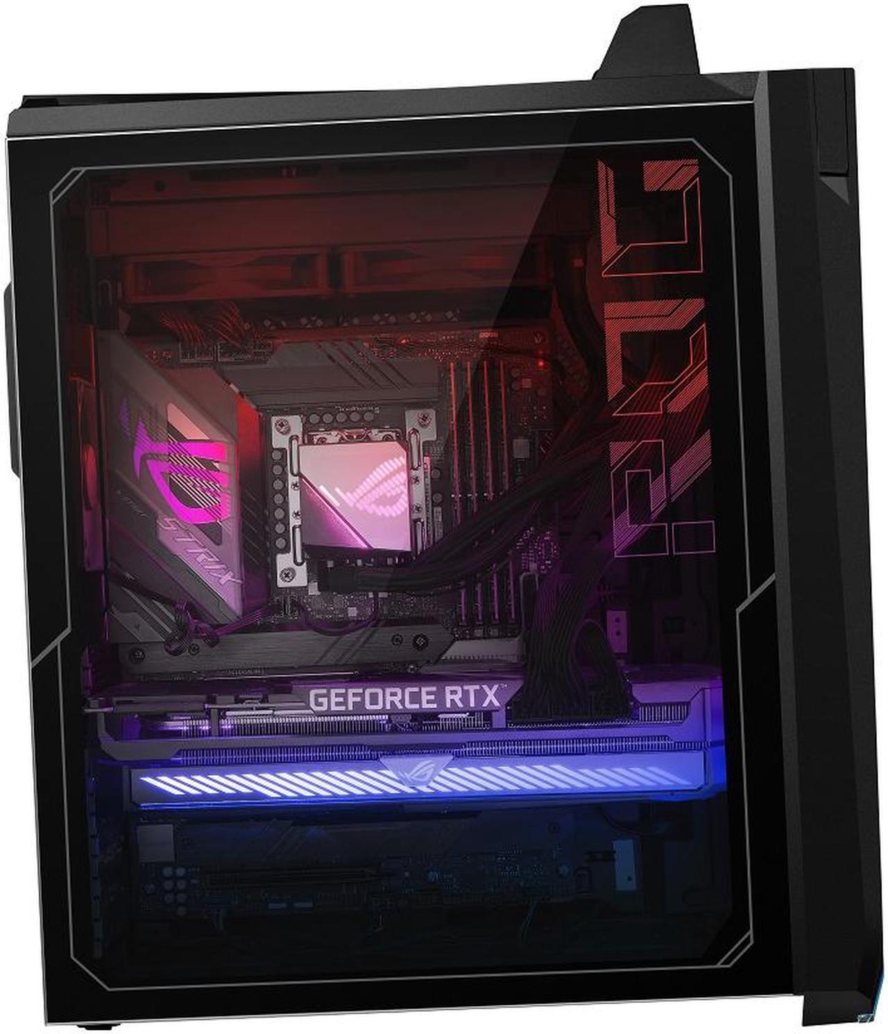 Alt view image 3 of 6 - 2023 ROG Strix GA35CA Gaming Desktop PC, Factory Overclocked Intel Core i9-13900KF, NVIDIA GeForce RTX 4080, 1TB SSD Gen 4 + 2TB HDD, 32GB DDR5 RAM, Windows 11, G35CA-XB989