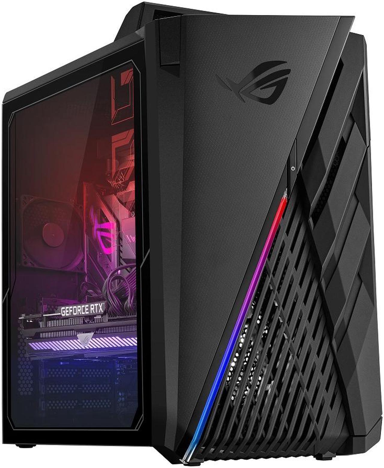 Main image of 2023 ROG Strix GA35CA Gaming Desktop PC, Factory Overclocked Intel Core i9-13900KF, NVIDIA GeForce RTX 4080, 1TB SSD Gen 4 + 2TB HDD, 32GB DDR5 RAM, Windows 11, G35CA-XB989
