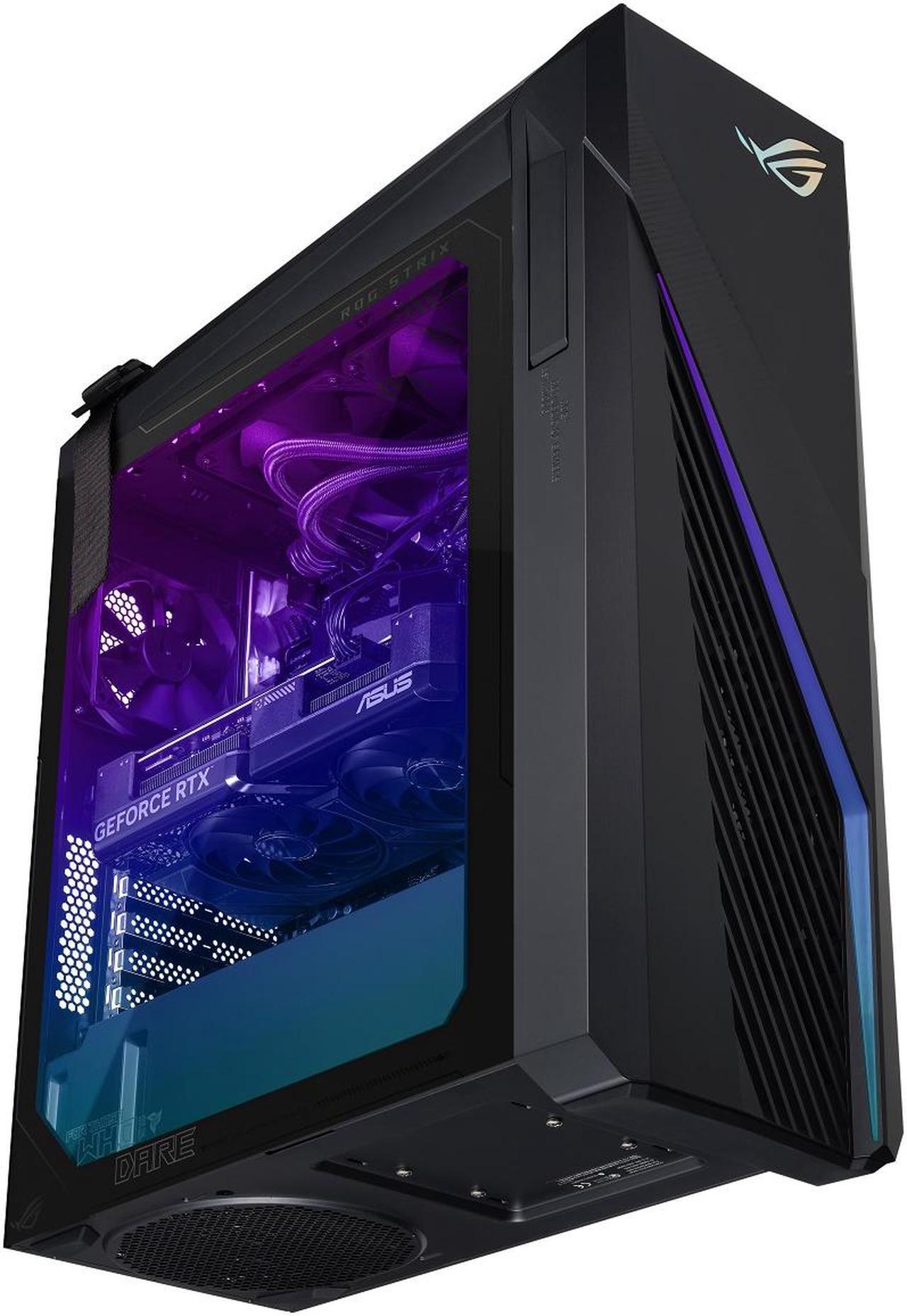 Alt view image 4 of 6 - ASUS ROG Gaming Desktop PC Intel Core i7-14700F GeForce RTX 4070 16GB DDR5 1 TB SSD Windows 11 Pro - G16CHR-XS774