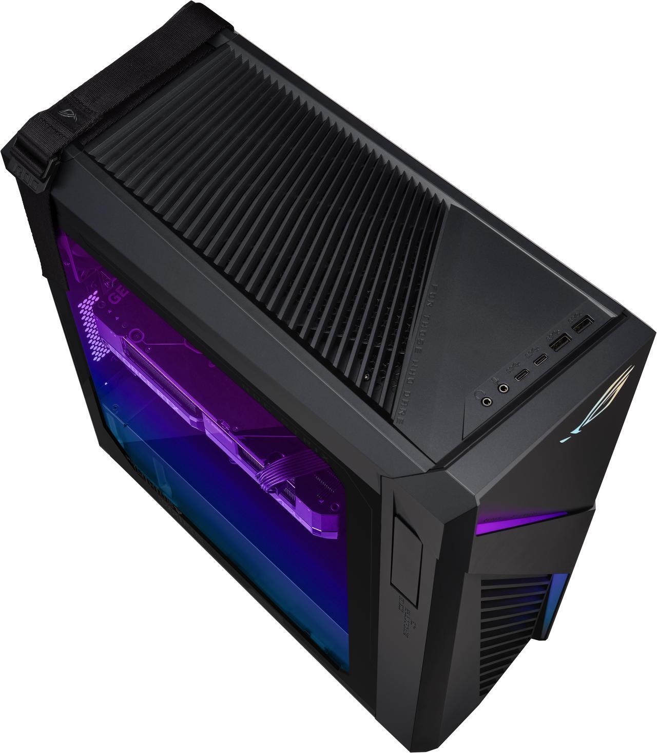 Alt view image 5 of 6 - ASUS ROG Gaming Desktop PC Intel Core i7-14700F GeForce RTX 4070 16GB DDR5 1 TB SSD Windows 11 Pro - G16CHR-XS774