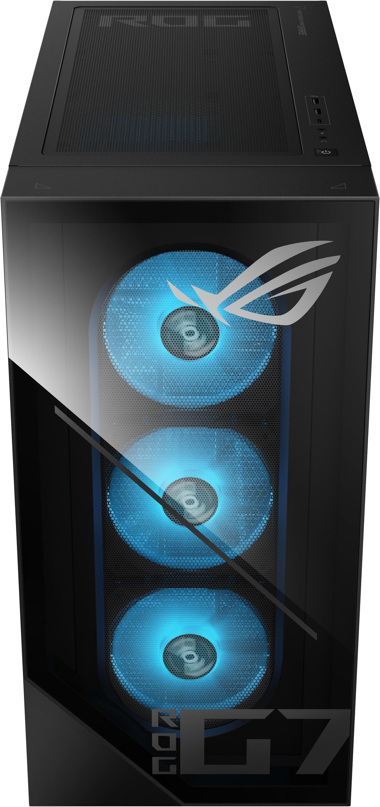 Alt view image 4 of 13 - ASUS ROG G700TF (2025) Gaming Desktop PC, Intel® Core™ Ultra 9 285K Processor, ASUS PRIME GeForce RTX™ 5080, 2TB M.2 NVMe™ PCIe® 4 SSD, 32GB DDR5 RAM, Windows 11 Pro, G700TF-XS987