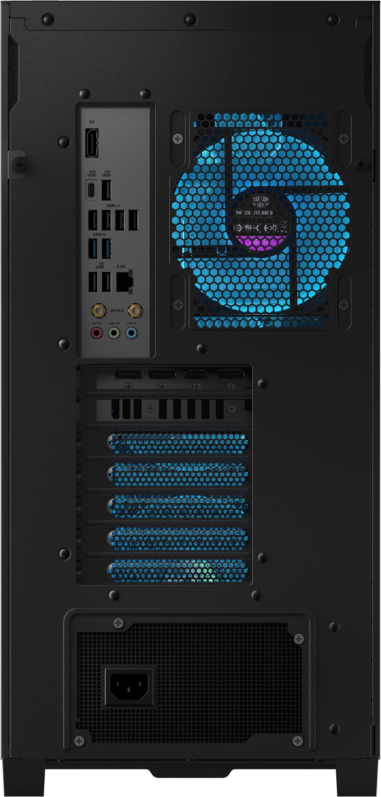 Alt view image 5 of 13 - ASUS ROG G700TF (2025) Gaming Desktop PC, Intel® Core™ Ultra 9 285K Processor, ASUS PRIME GeForce RTX™ 5080, 2TB M.2 NVMe™ PCIe® 4 SSD, 32GB DDR5 RAM, Windows 11 Pro, G700TF-XS987