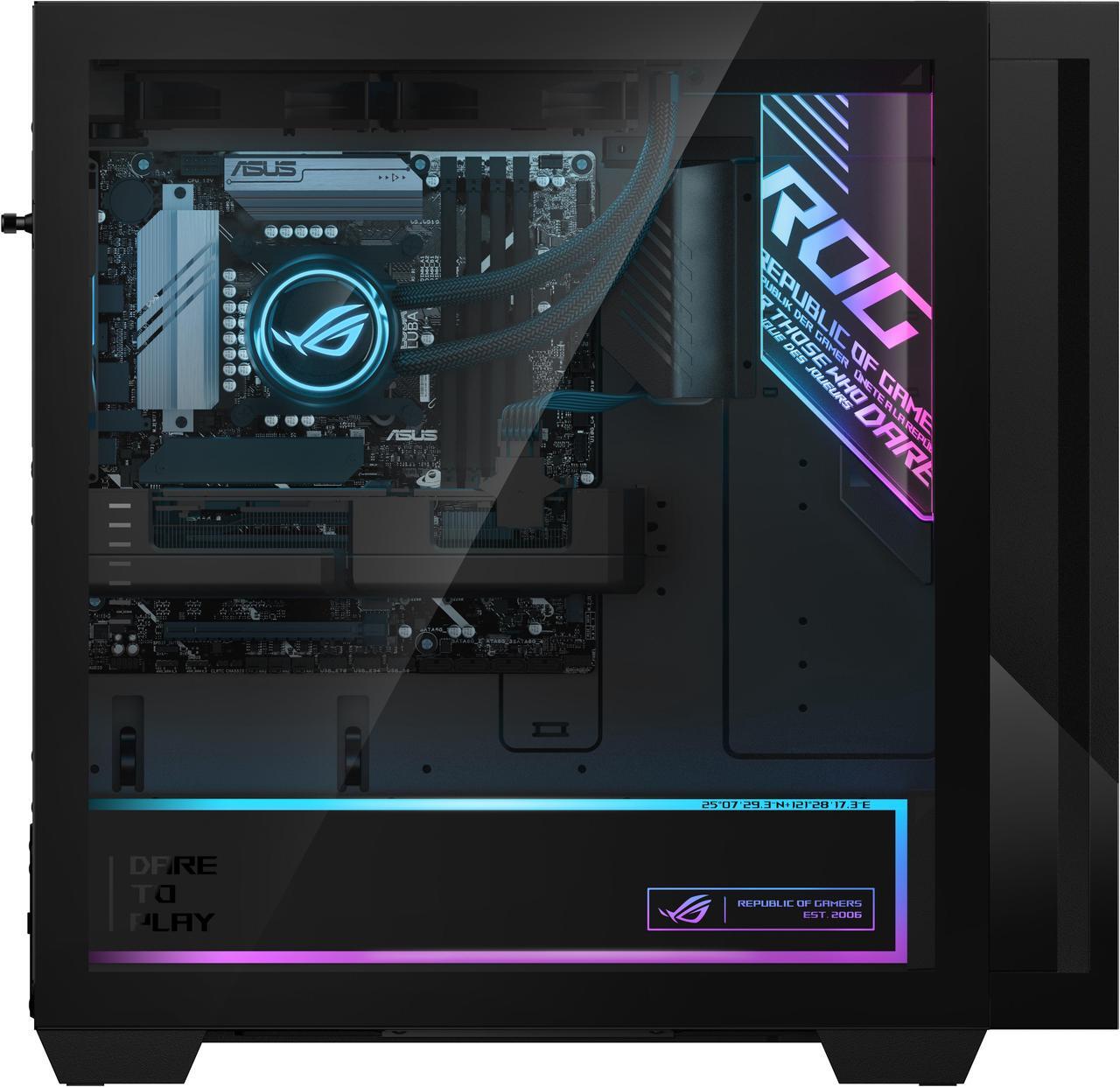 Alt view image 9 of 13 - ASUS ROG G700TF (2025) Gaming Desktop PC, Intel® Core™ Ultra 9 285K Processor, ASUS PRIME GeForce RTX™ 5080, 2TB M.2 NVMe™ PCIe® 4 SSD, 32GB DDR5 RAM, Windows 11 Pro, G700TF-XS987