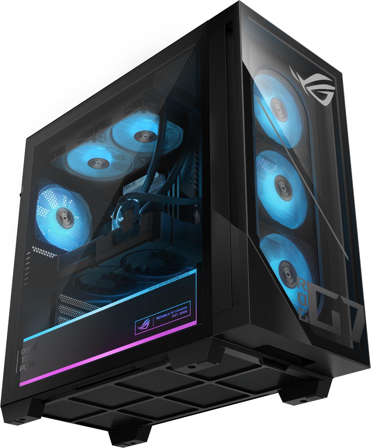 Alt view image 12 of 13 - ASUS ROG G700TF (2025) Gaming Desktop PC, Intel® Core™ Ultra 9 285K Processor, ASUS PRIME GeForce RTX™ 5080, 2TB M.2 NVMe™ PCIe® 4 SSD, 32GB DDR5 RAM, Windows 11 Pro, G700TF-XS987