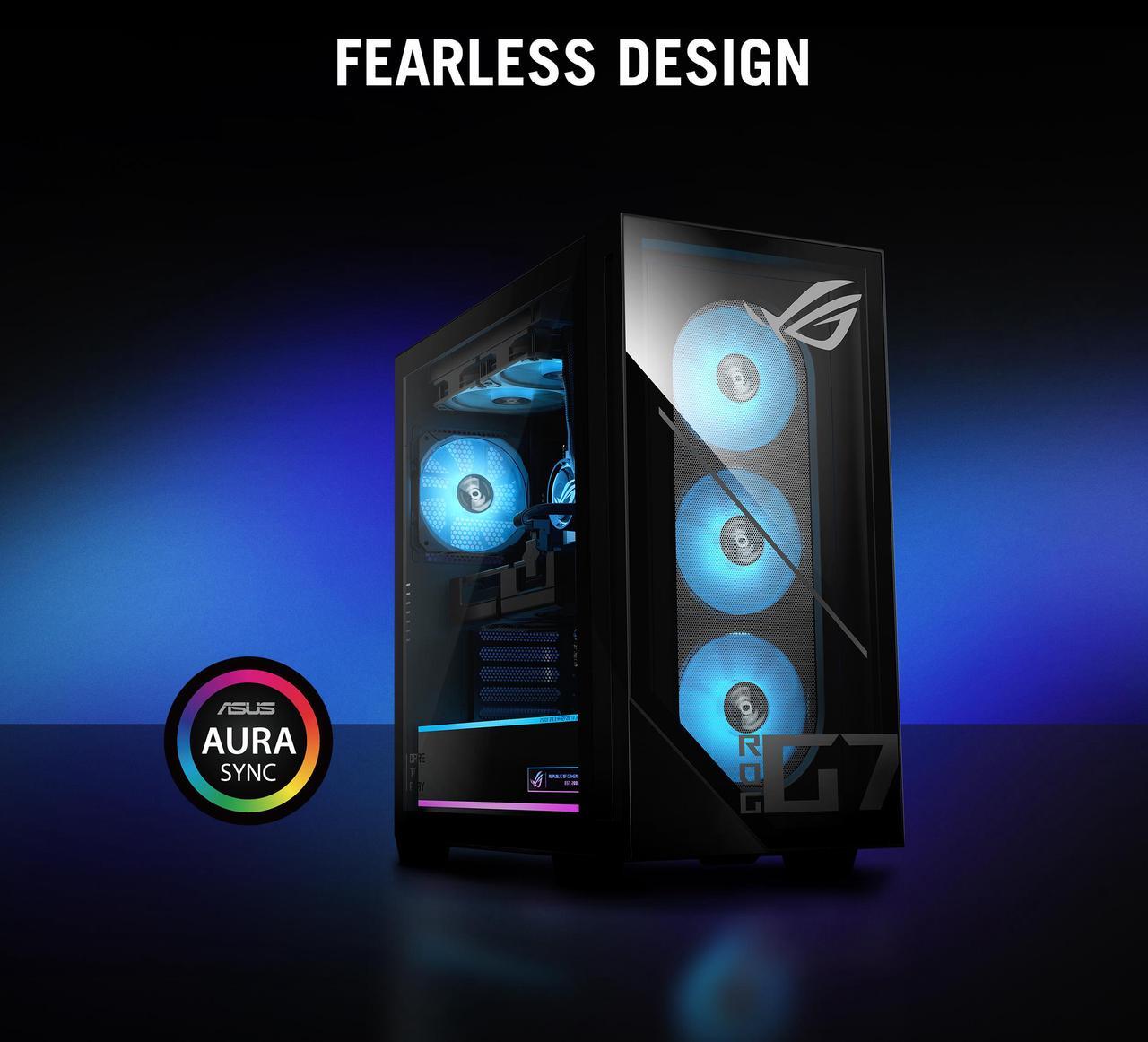 Alt view image 2 of 8 - ASUS Gaming Desktop PC G700TF-DS764Ti Intel Core Ultra 7 265F 16GB DDR5 GeForce RTX 4060 Ti Windows 11 Home