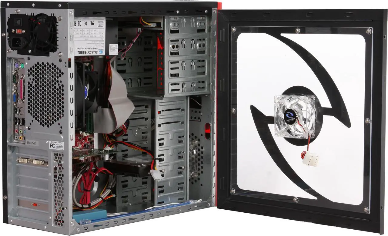 Alt view image 7 of 18 - iBUYPOWER Desktop PC Gamer Power 504 5000+ 4GB DDR2 320GB HDD NVIDIA GeForce 9500 GT Windows Vista Home Premium 64-bit