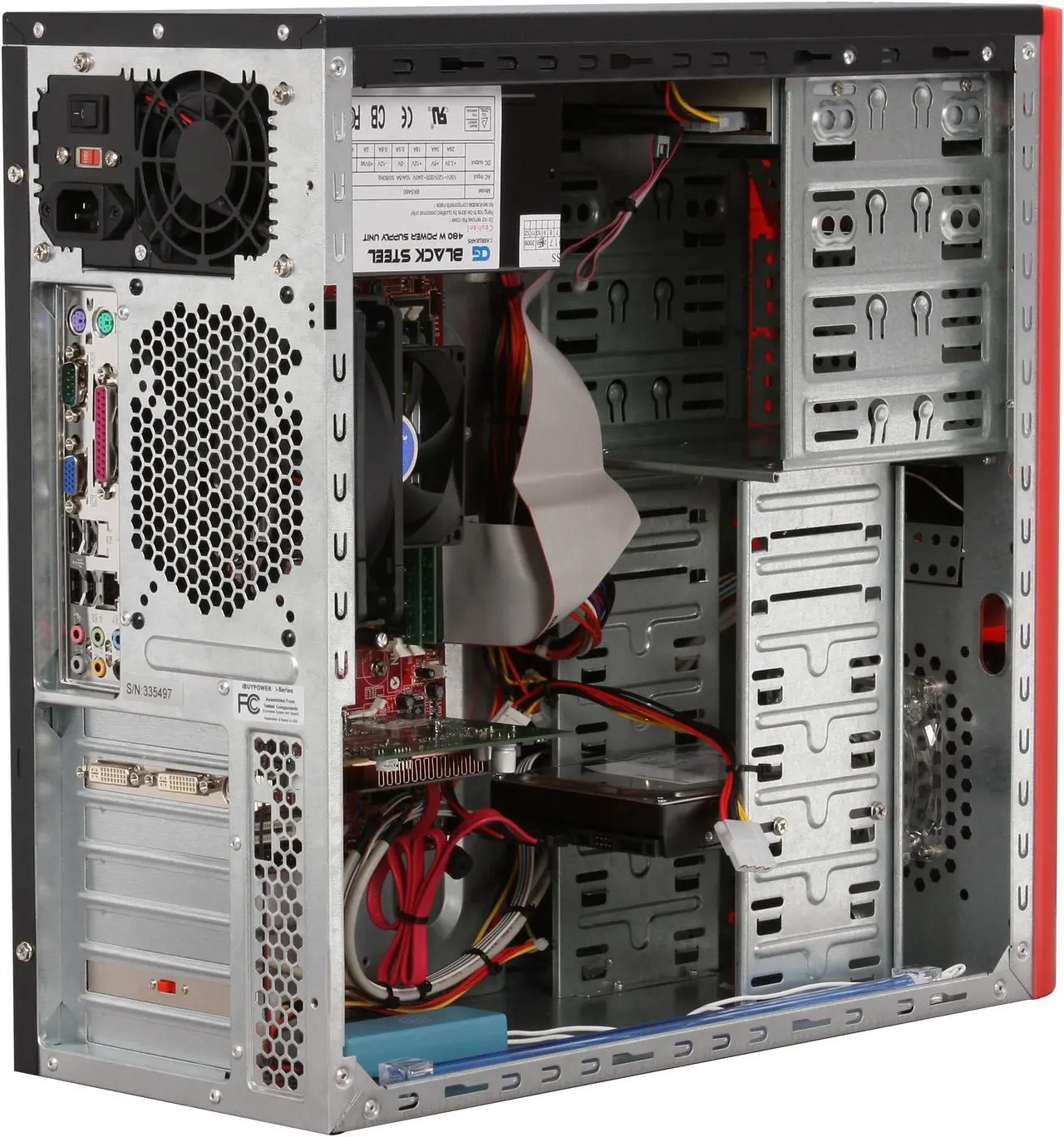 Alt view image 8 of 18 - iBUYPOWER Desktop PC Gamer Power 504 5000+ 4GB DDR2 320GB HDD NVIDIA GeForce 9500 GT Windows Vista Home Premium 64-bit