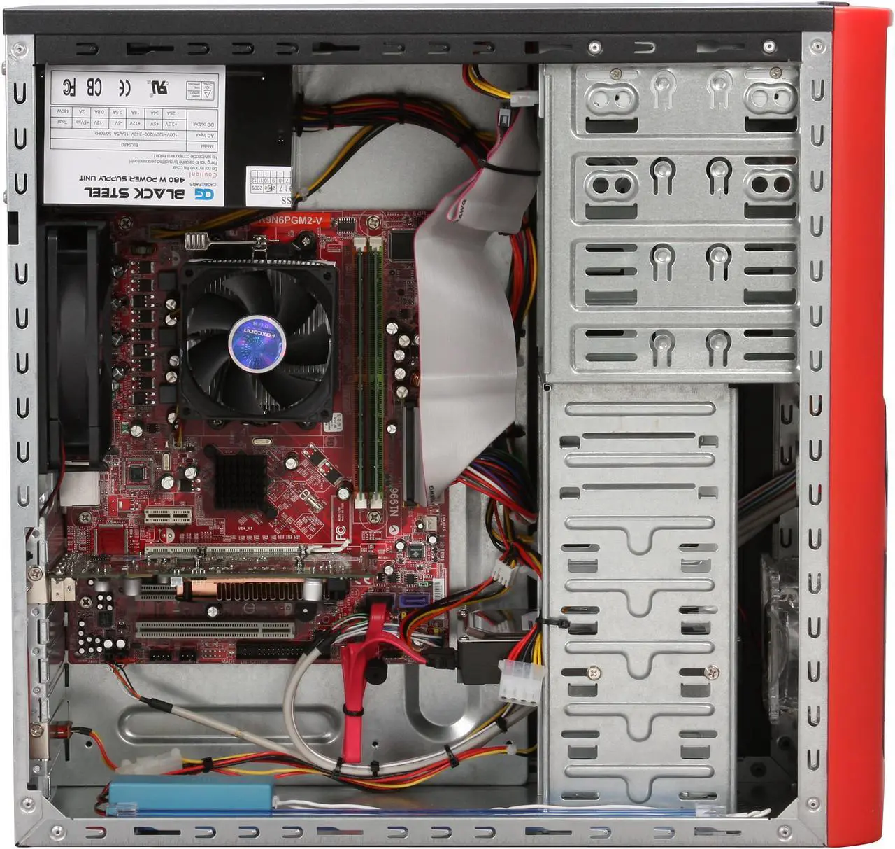 Alt view image 9 of 18 - iBUYPOWER Desktop PC Gamer Power 504 5000+ 4GB DDR2 320GB HDD NVIDIA GeForce 9500 GT Windows Vista Home Premium 64-bit