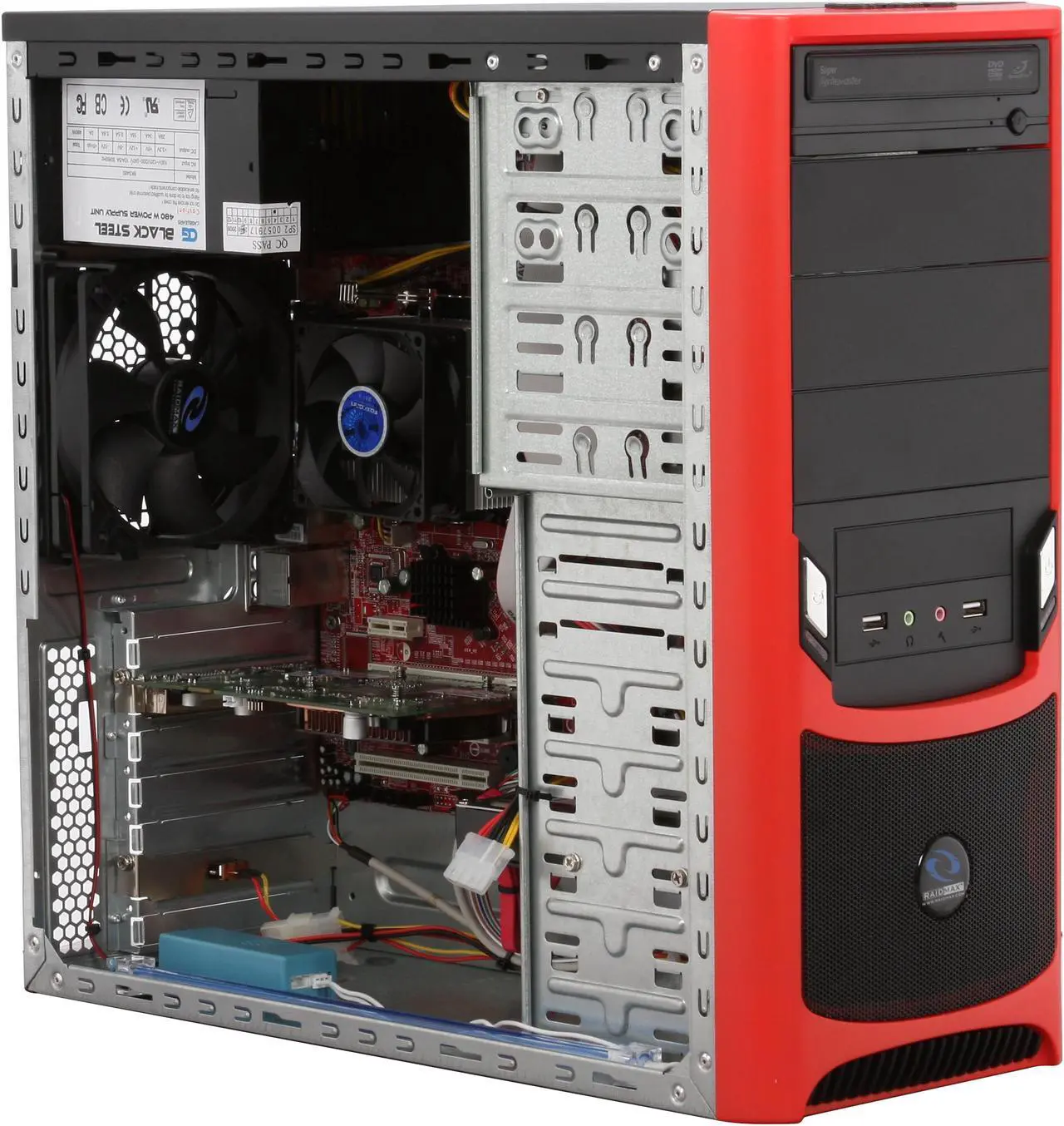 Alt view image 12 of 18 - iBUYPOWER Desktop PC Gamer Power 504 5000+ 4GB DDR2 320GB HDD NVIDIA GeForce 9500 GT Windows Vista Home Premium 64-bit