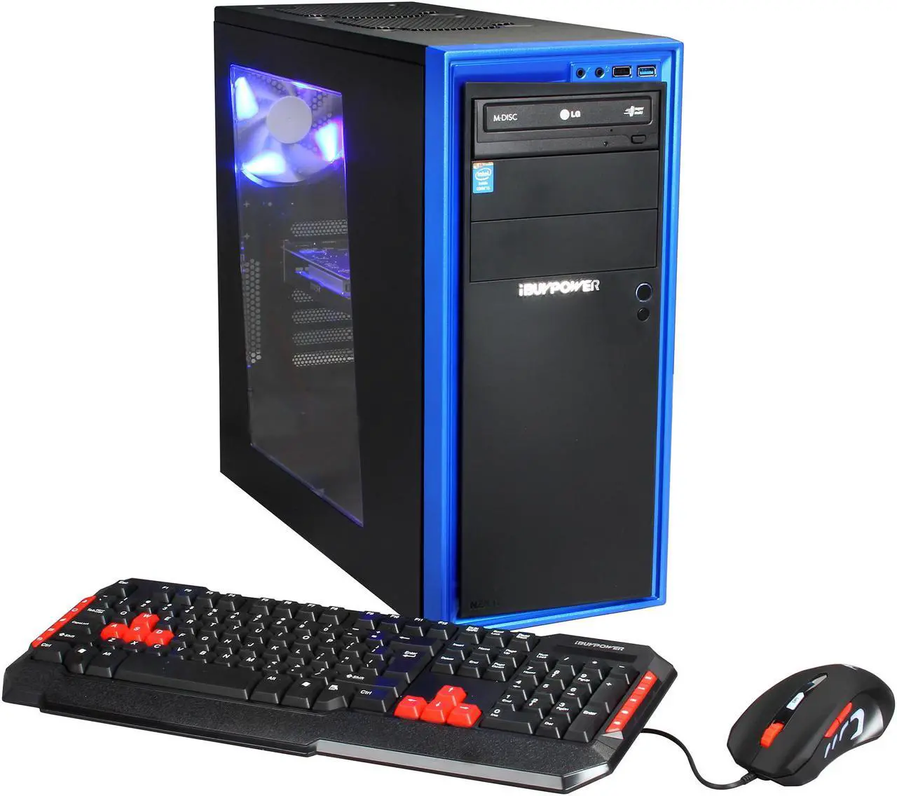 iBUYPOWER Desktop PC ASUS POWERED NE761A Intel Core i5-4670K 16GB DDR3 ...