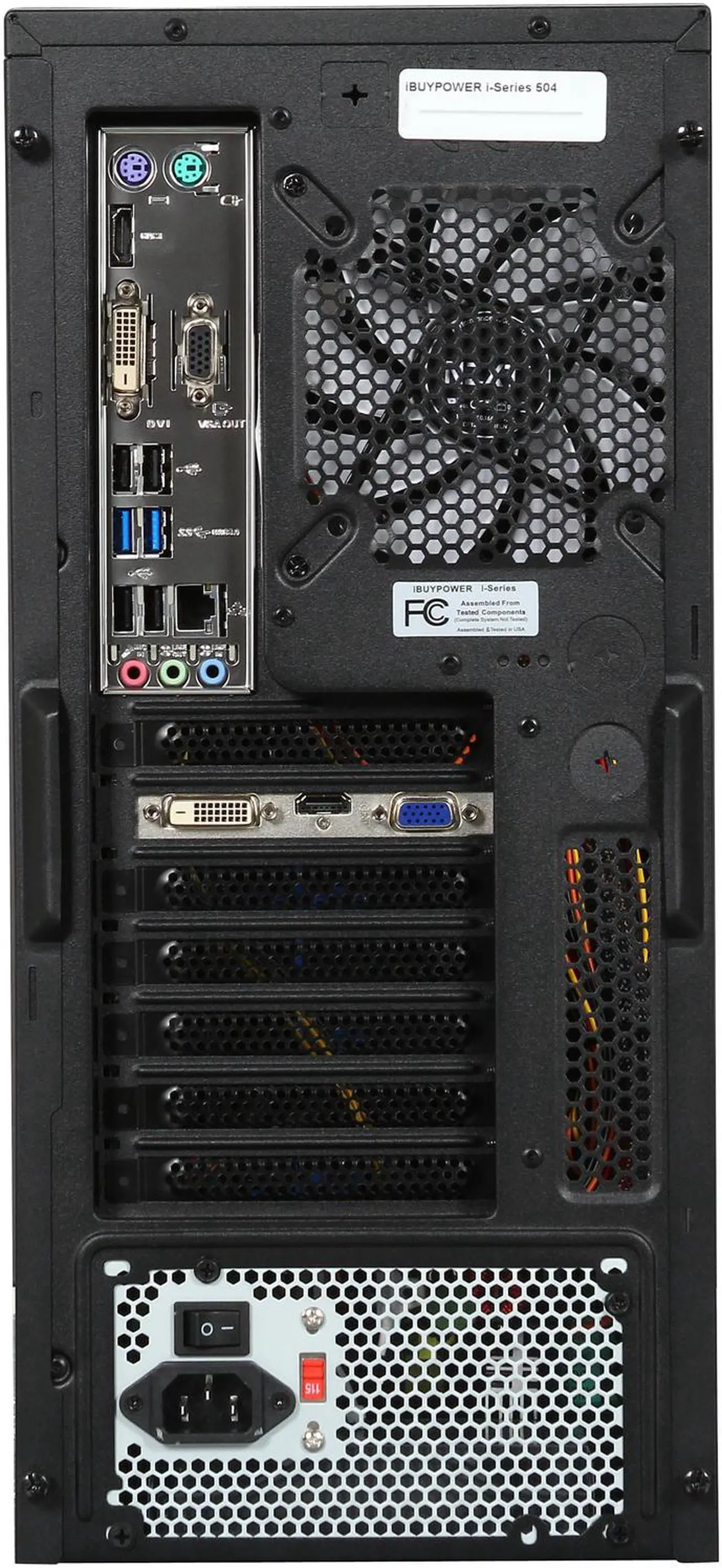 iBUYPOWER Desktop PC ASUS POWERED NE767A Intel Pentium G3220 4GB DDR3 ...