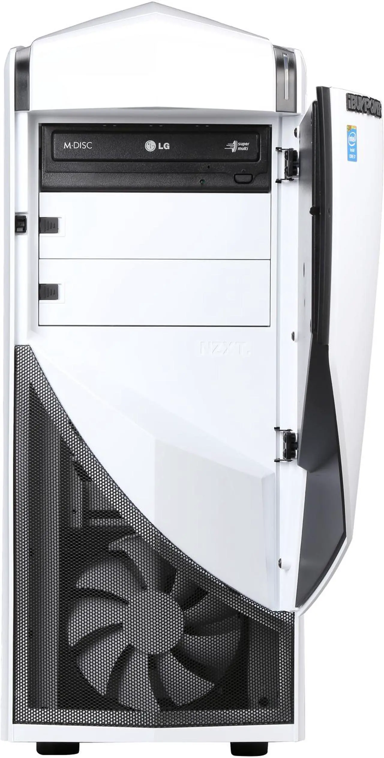 Alt view image 5 of 10 - iBUYPOWER Desktop PC Phantom Series NE783K Intel Core i7 4790K (4.0GHz) 16GB DDR3 1TB HDD 120GB SSD NVIDIA GeForce GTX 970 Windows 8.1 64-Bit