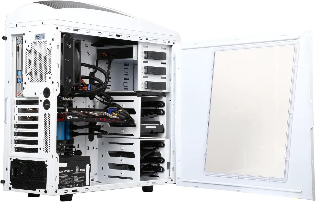 Alt view image 7 of 10 - iBUYPOWER Desktop PC Phantom Series NE783K Intel Core i7 4790K (4.0GHz) 16GB DDR3 1TB HDD 120GB SSD NVIDIA GeForce GTX 970 Windows 8.1 64-Bit