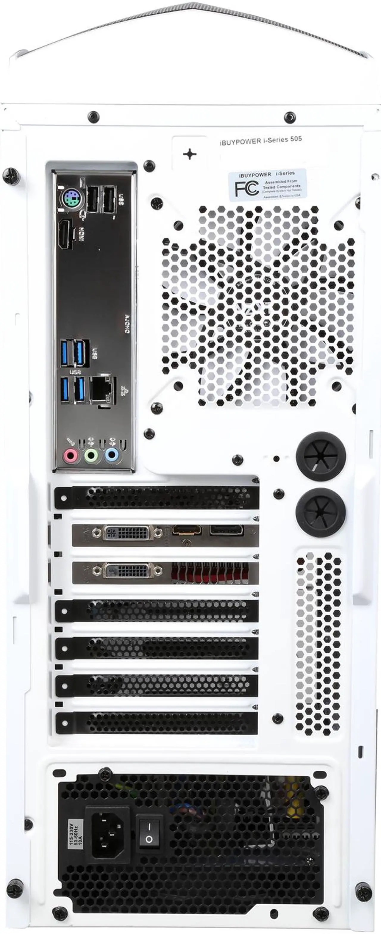 Alt view image 10 of 10 - iBUYPOWER Desktop PC Phantom Series NE783K Intel Core i7 4790K (4.0GHz) 16GB DDR3 1TB HDD 120GB SSD NVIDIA GeForce GTX 970 Windows 8.1 64-Bit