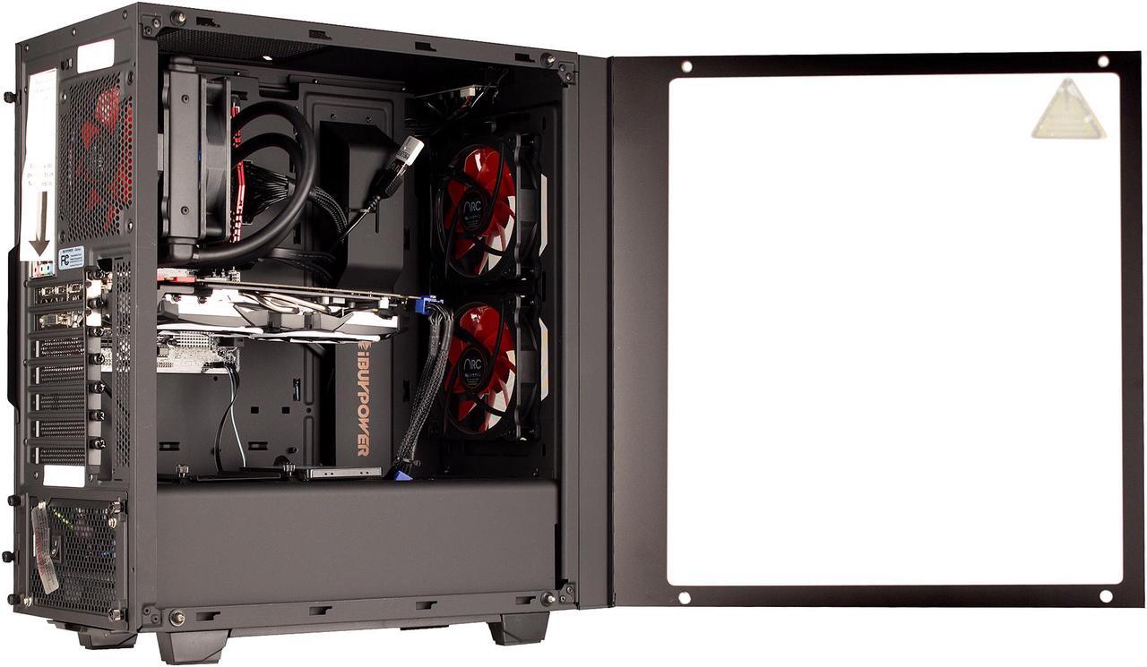 Alt view image 6 of 10 - iBUYPOWER Desktop PC NE4104Ei Intel Core i7-7700K 8GB DDR4 1TB HDD 120GB SSD GeForce GTX 1070 Windows 10 Home 64-Bit