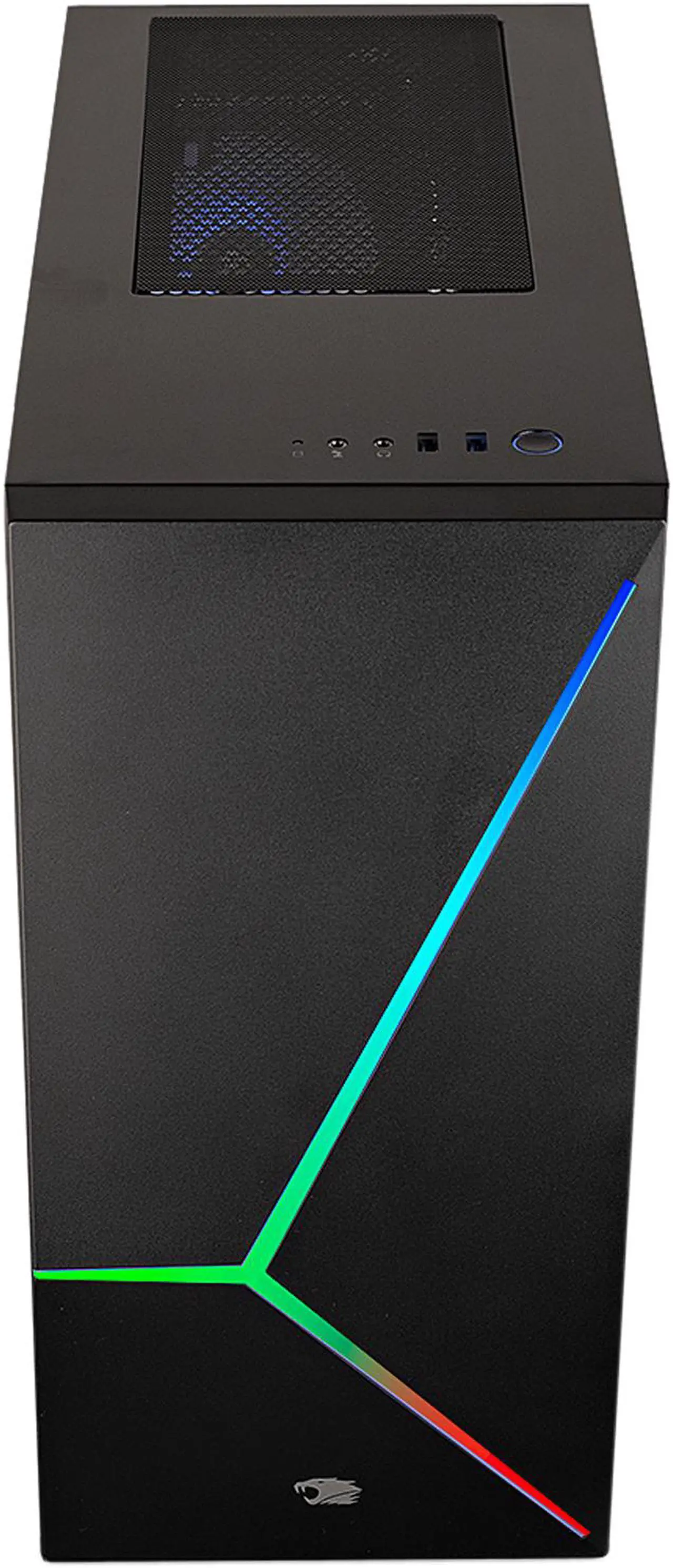 Alt view image 5 of 8 - iBUYPOWER Slate 4 161i - Intel Core i7-10700F - GeForce GTX 1660 - 16 GB DDR4 - 2 TB HDD - 240 GB SSD - Windows 10 Home - Gaming Desktop