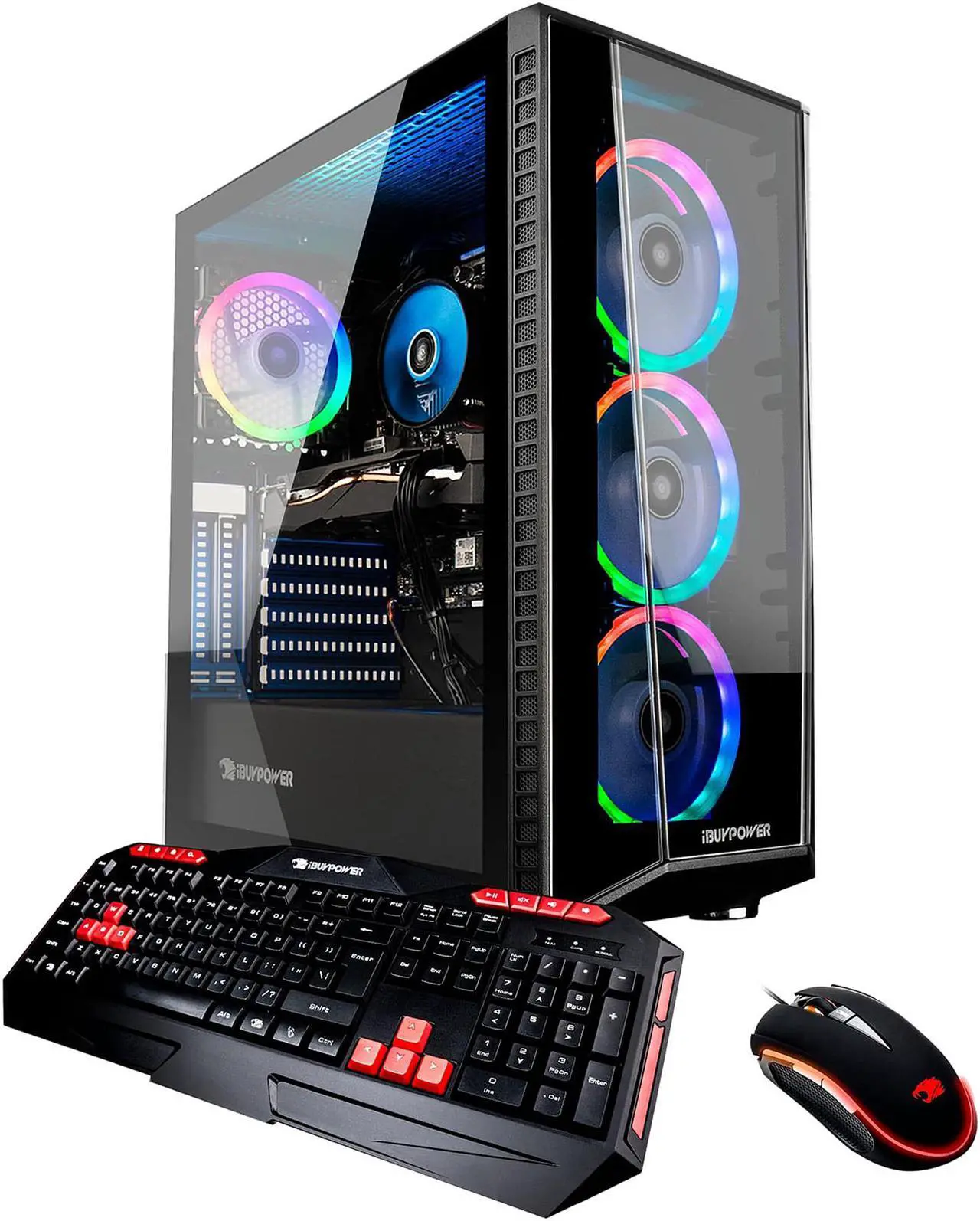 Main image of iBUYPOWER Gaming Desktop PB-BB971-RB Intel Core i5-9400F 8GB DDR4 1TB HDD 240GB SSD GeForce GTX 1660 Windows 10 Home 64-bit