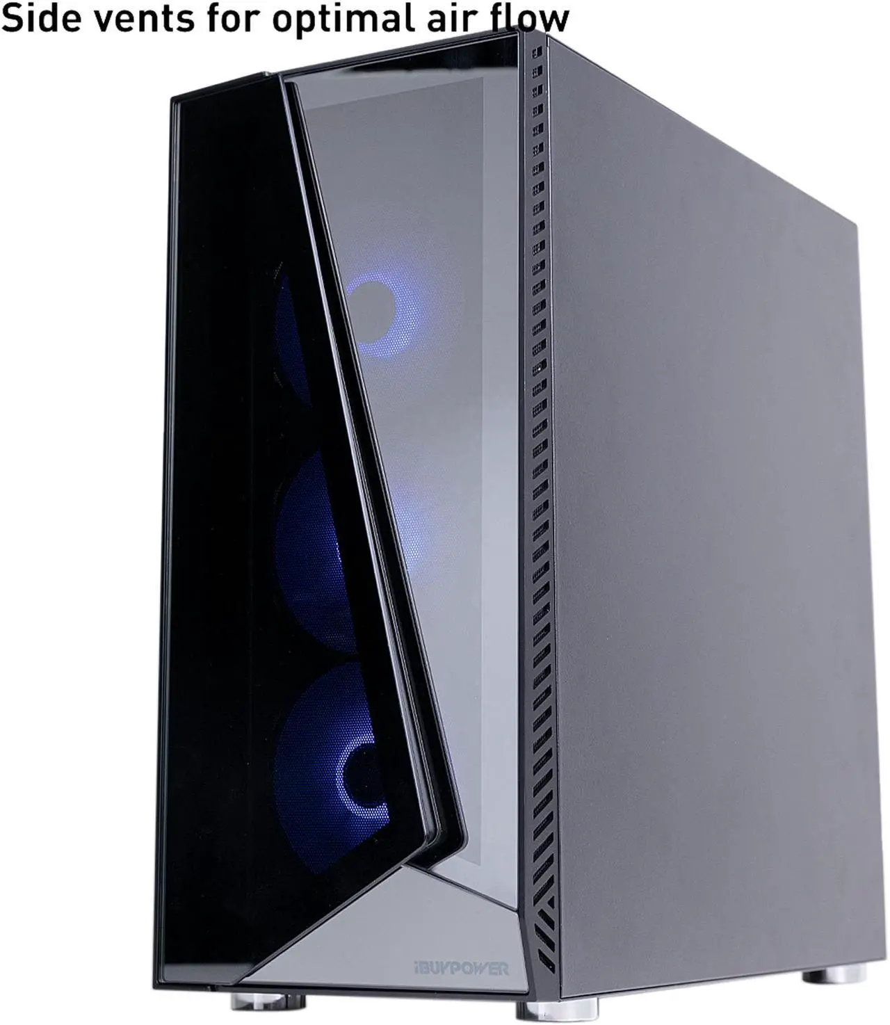 Alt view image 5 of 10 - iBUYPOWER Gaming Desktop SlateMono 239i Intel Core i5-11400F 8GB DDR4 480 GB SATA SSD GeForce GTX 1050 Ti Windows 11 Home 64-bit