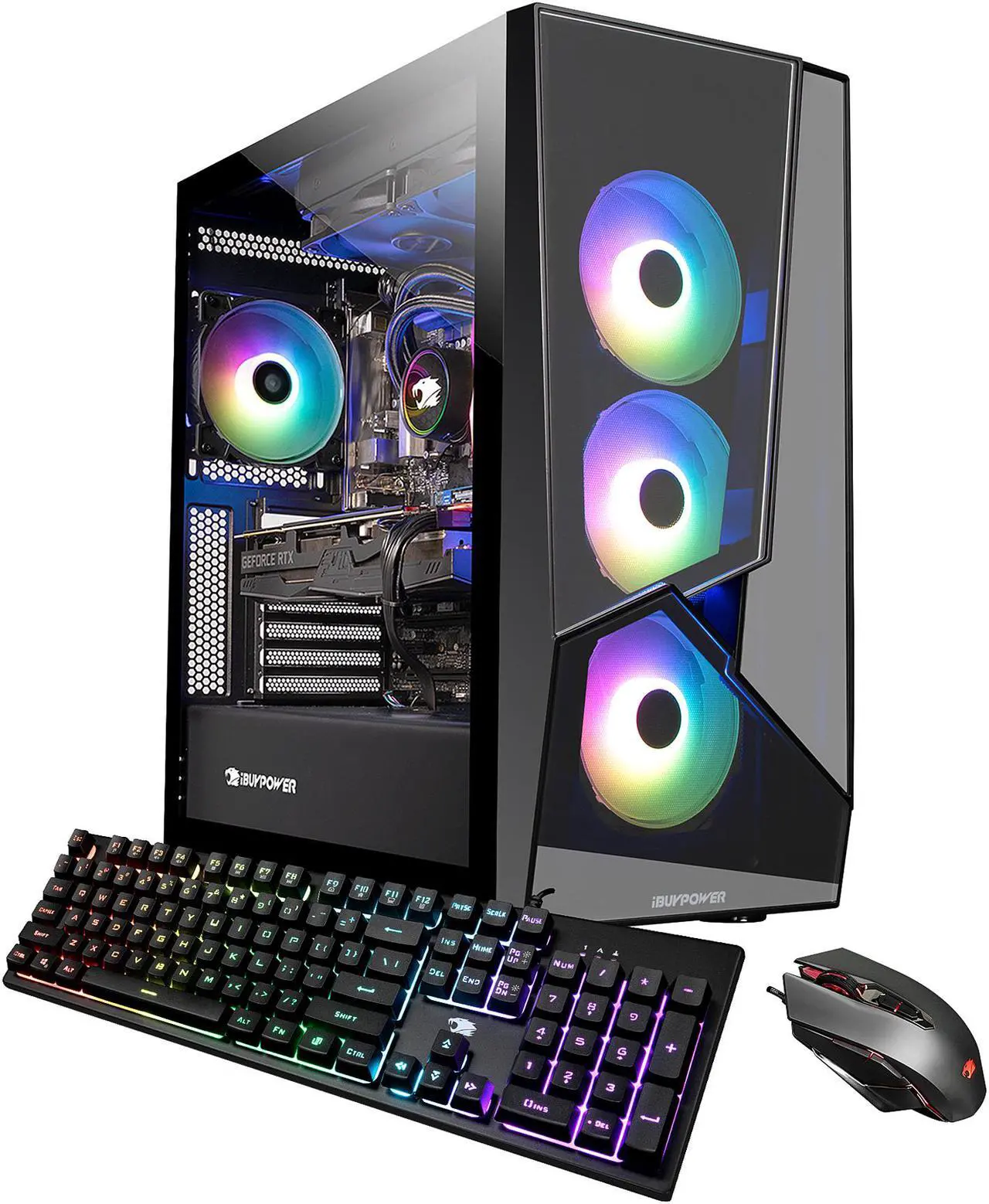 Main image of iBUYPOWER Gaming Desktop Slate5MR 236i Intel Core i5 12th Gen 12600KF (3.70GHz) Z690 Motherboard 16GB DDR4 1TB HDD 500GB NVMe SSD NVIDIA GeForce RTX 3060 240mm Liquid Cooler Windows 11 Home 64-bit