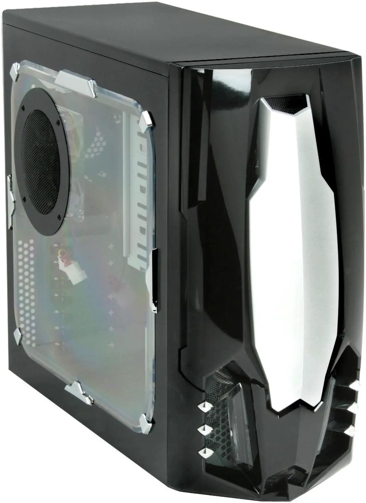 Alt view image 3 of 19 - CyberpowerPC Desktop PC Gamer Infinity 7500 Intel Core 2 Duo E6750 2GB DDR2 500GB HDD NVIDIA GeForce 8800 GT Windows Vista Home Premium