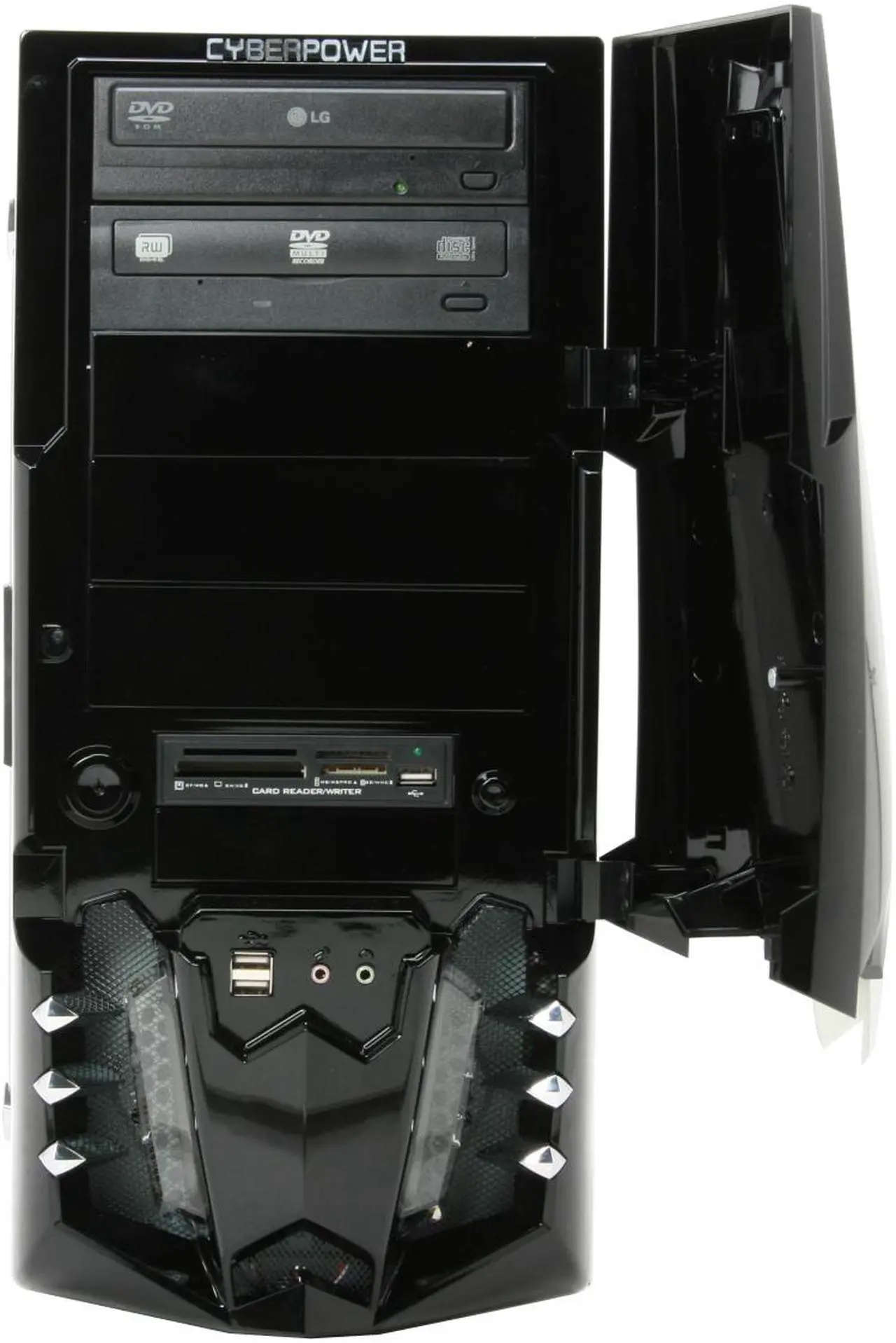 Alt view image 5 of 19 - CyberpowerPC Desktop PC Gamer Infinity 7500 Intel Core 2 Duo E6750 2GB DDR2 500GB HDD NVIDIA GeForce 8800 GT Windows Vista Home Premium