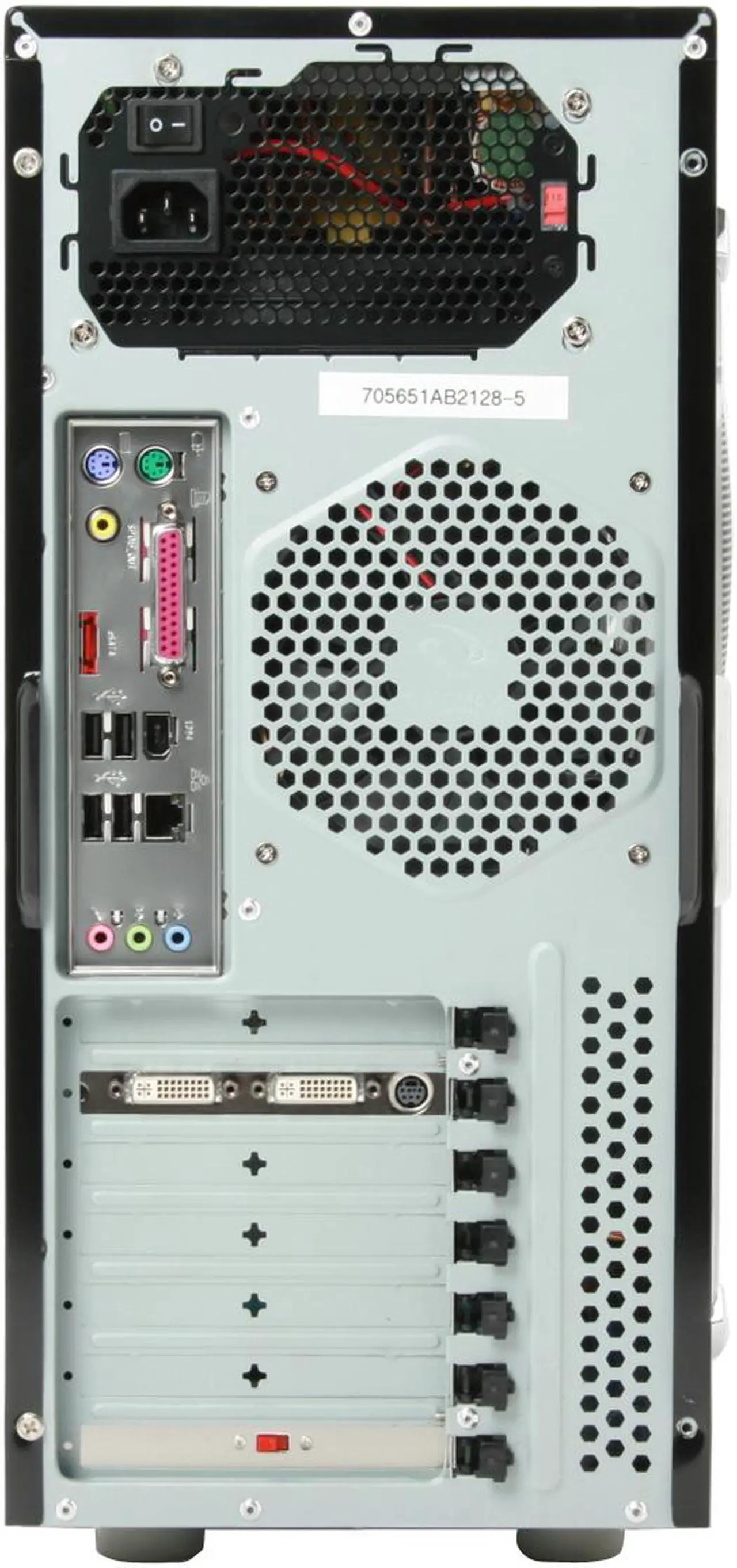 Alt view image 16 of 19 - CyberpowerPC Desktop PC Gamer Infinity 7500 Intel Core 2 Duo E6750 2GB DDR2 500GB HDD NVIDIA GeForce 8800 GT Windows Vista Home Premium