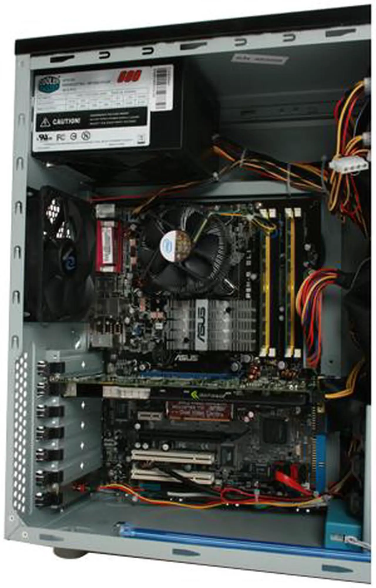 Alt view image 15 of 19 - CyberpowerPC Desktop PC Gamer Infinity 7500 Intel Core 2 Duo E6750 2GB DDR2 500GB HDD NVIDIA GeForce 8800 GT Windows Vista Home Premium