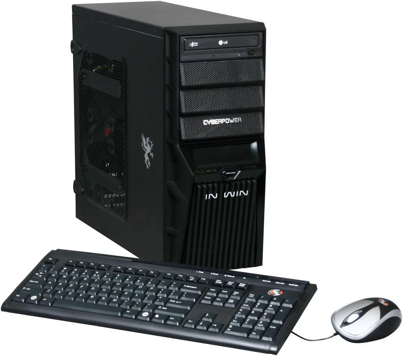 Main image of CyberpowerPC Desktop PC Gamer Ultra 2044 AMD Phenom II X4 955 4GB DDR3 500GB HDD NVIDIA GeForce 9800 GT Windows 7 Home Premium 64-Bit