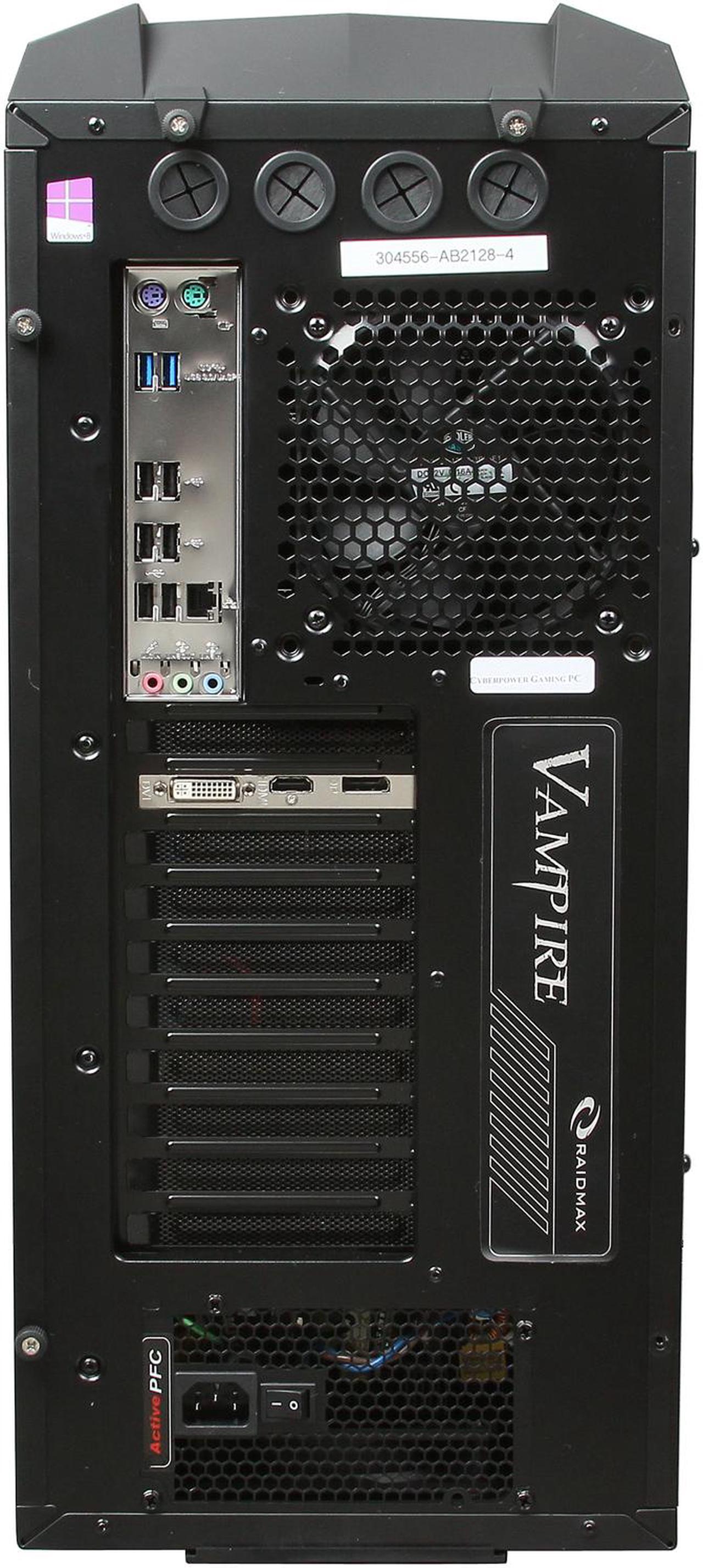 Alt view image 9 of 10 - CyberpowerPC (Powered by ASUS Motherboard) Desktop PC (ASUS M5A97 LE Series Motherboard) Gamer Ultra 2168LQ AMD FX-Series FX-8350 16GB DDR3 2TB HDD AMD Radeon HD 7770 1GB Windows 8 64-Bit